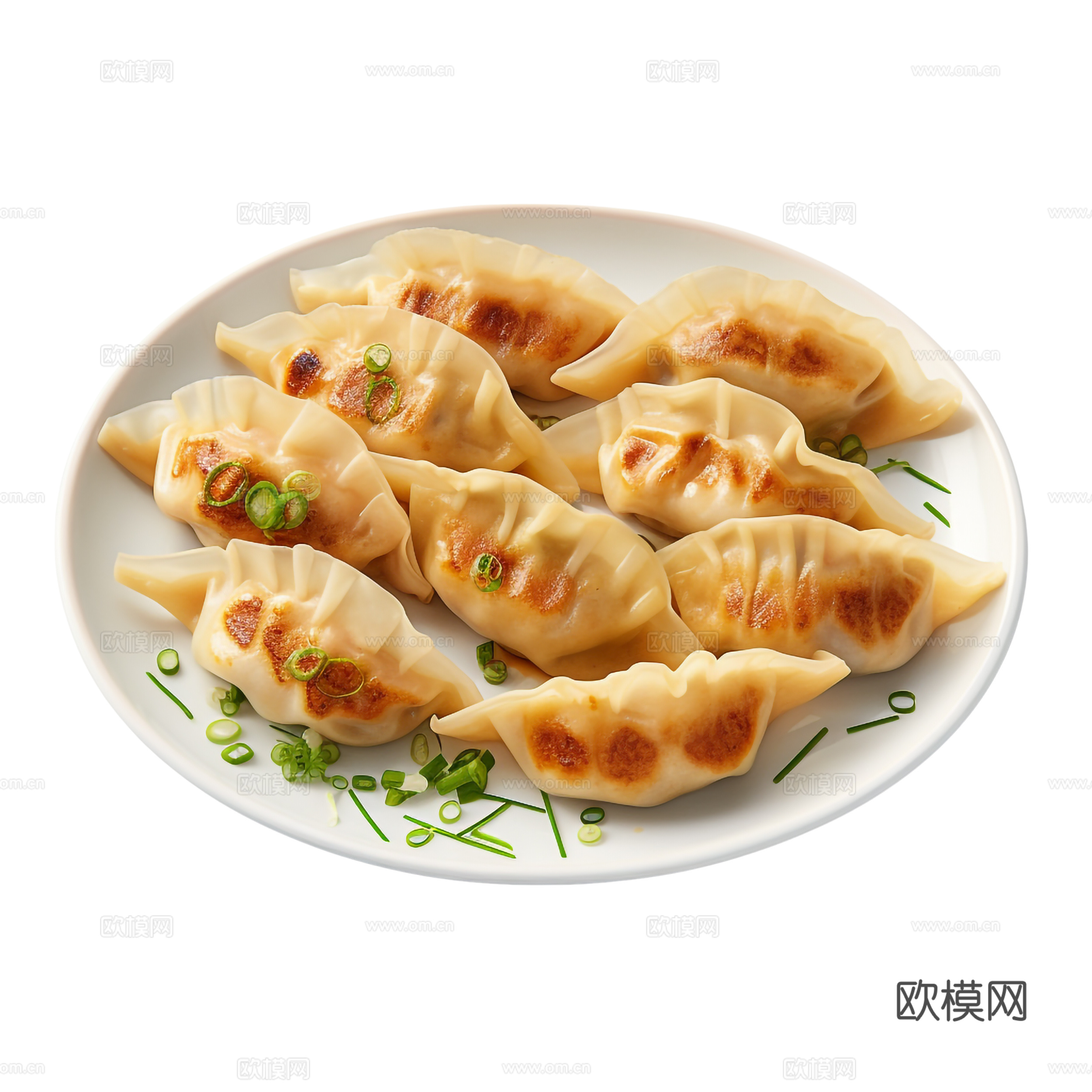 免抠水饺 煎饺