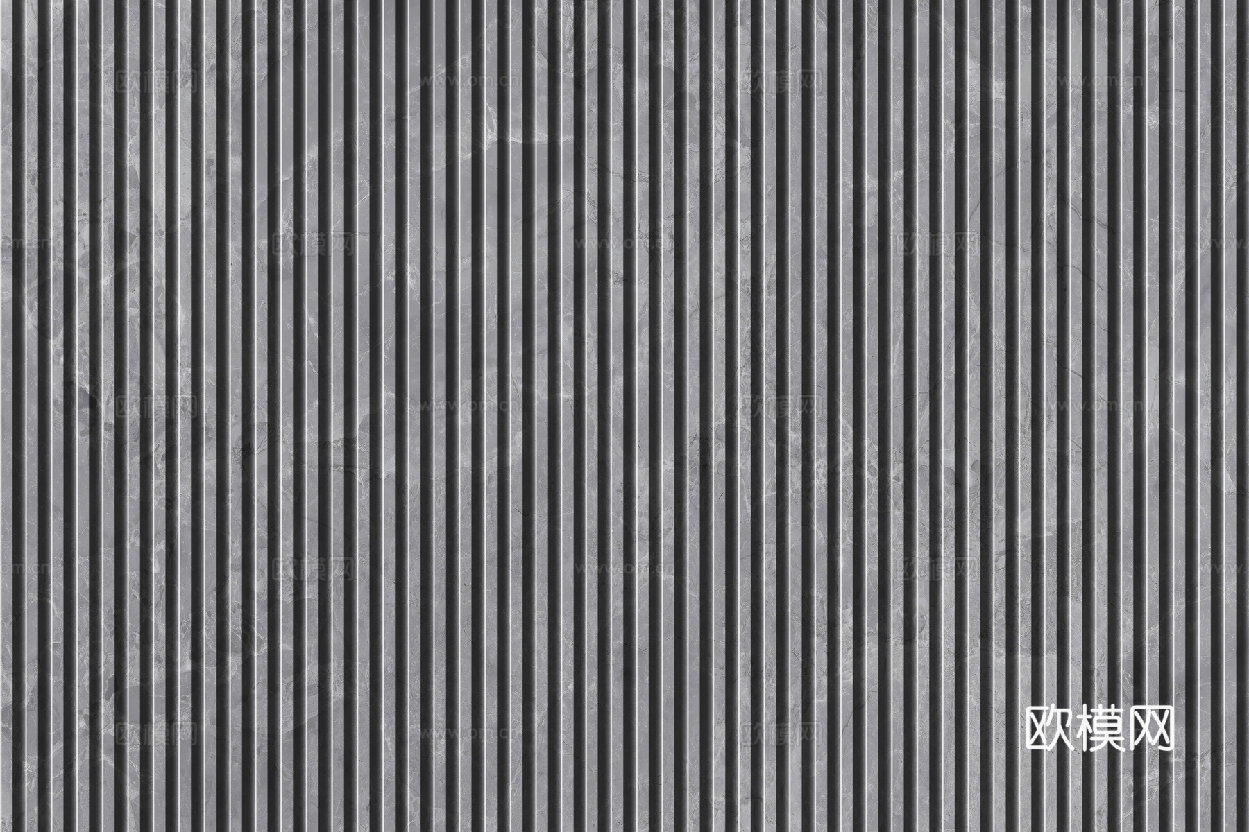 岩板大理石纹拉槽长城板格栅背景墙