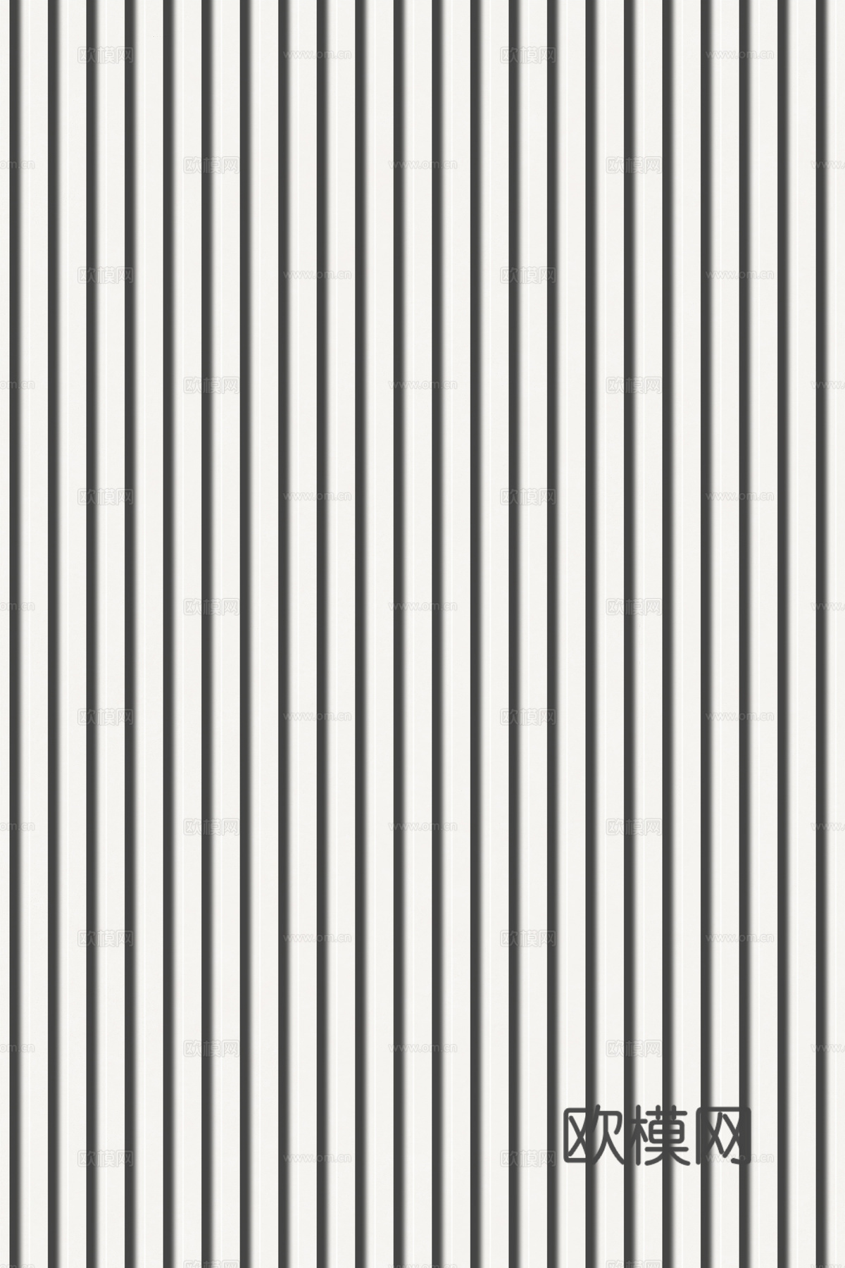 岩板石纹拉槽格栅长城板下载（渲染图7）