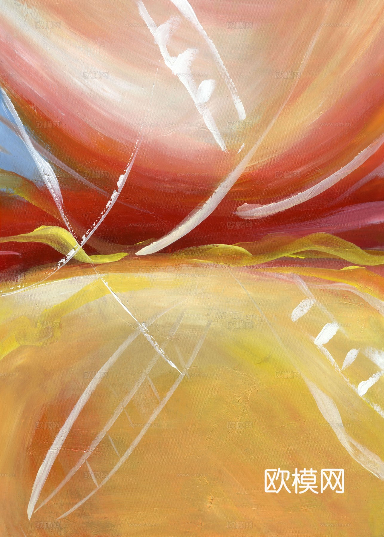 现代简约北欧抽象装饰画