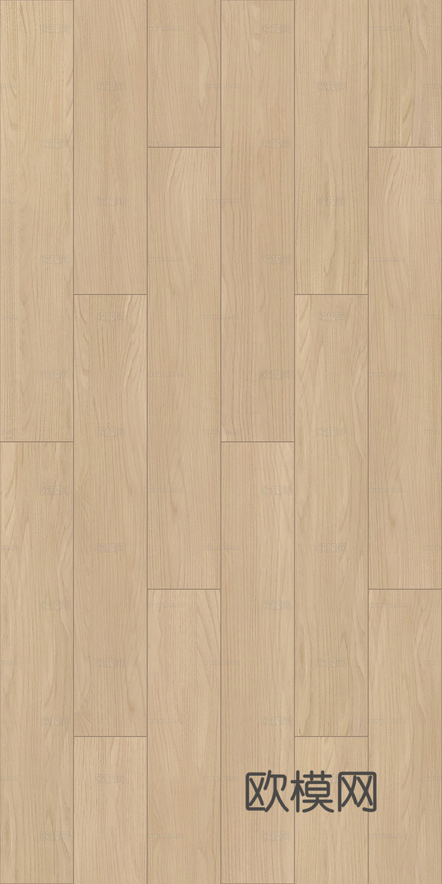 无缝原木色实木木地板