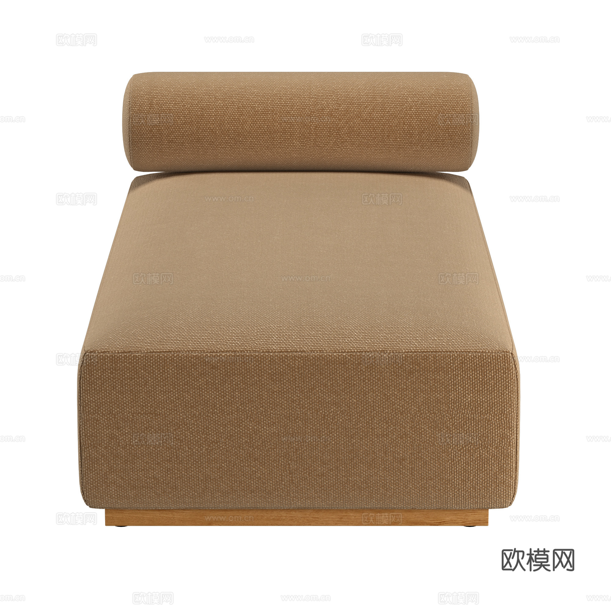 新中式布艺沙发凳3d模型