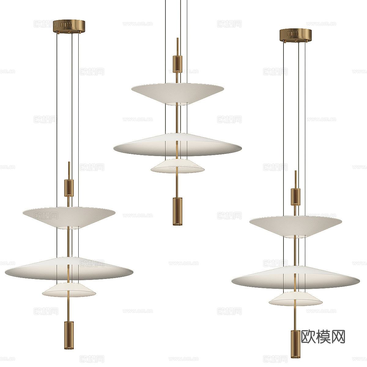 现代简约吊灯 吊灯 简约吊灯 餐厅吊灯 客厅吊灯 灯3d模型