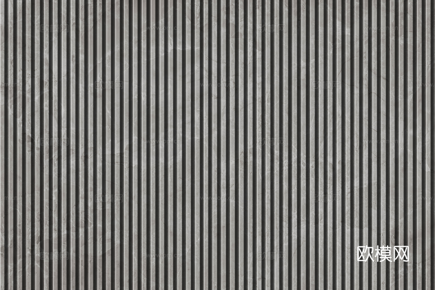 岩板大理石纹拉槽长城板格栅背景墙