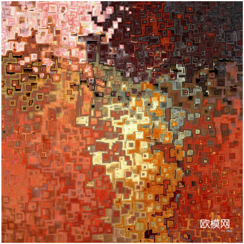 现代抽象画装饰画