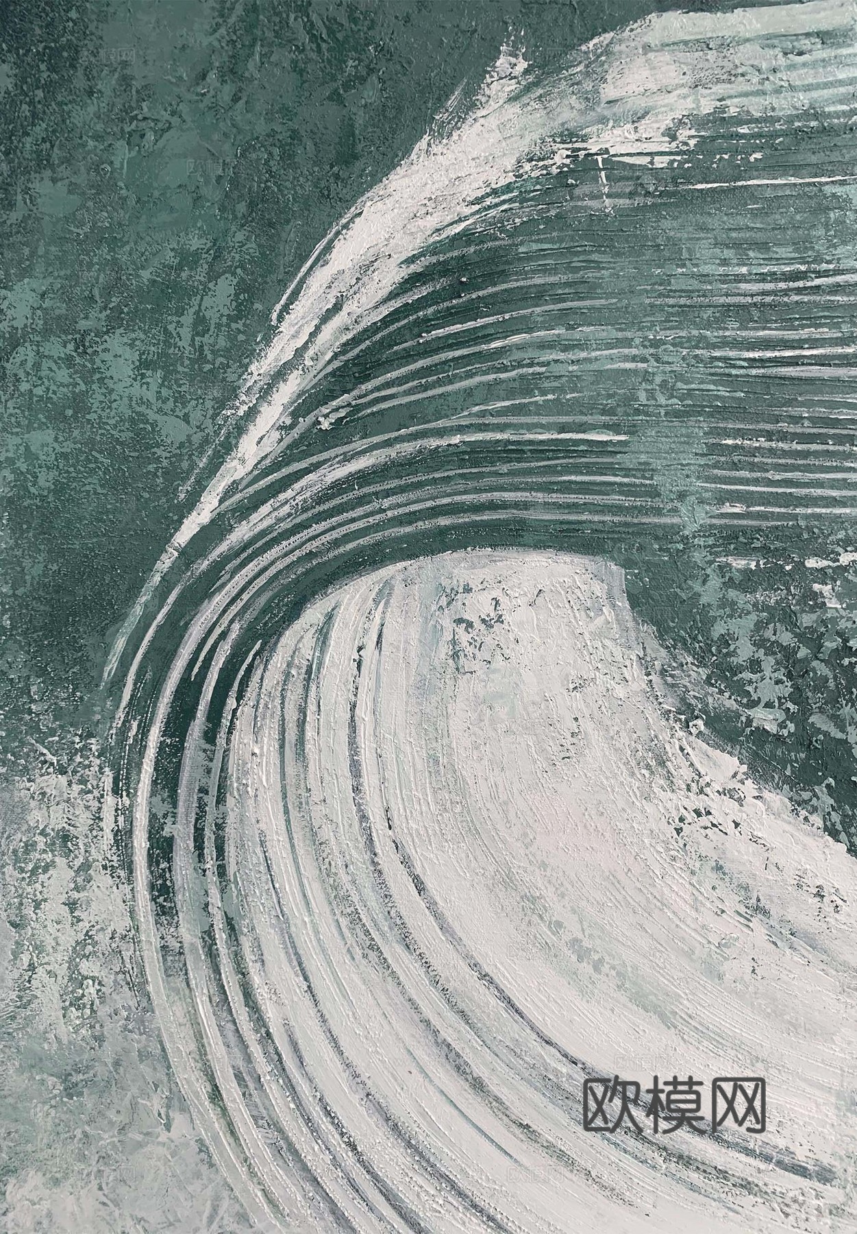 现代侘寂风肌理装饰画下载