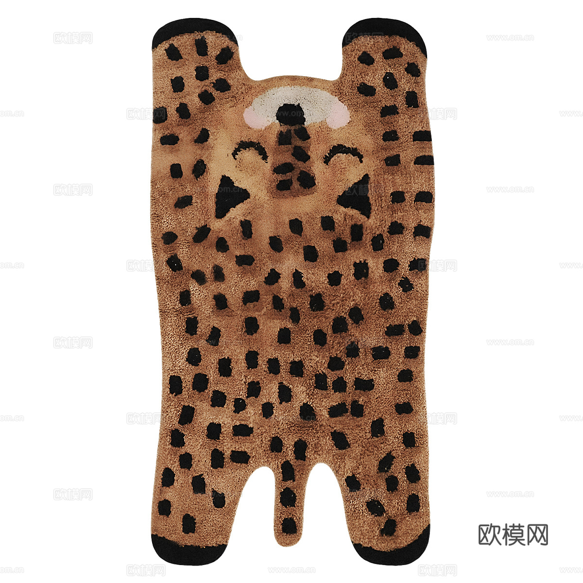 现代儿童地毯3d模型