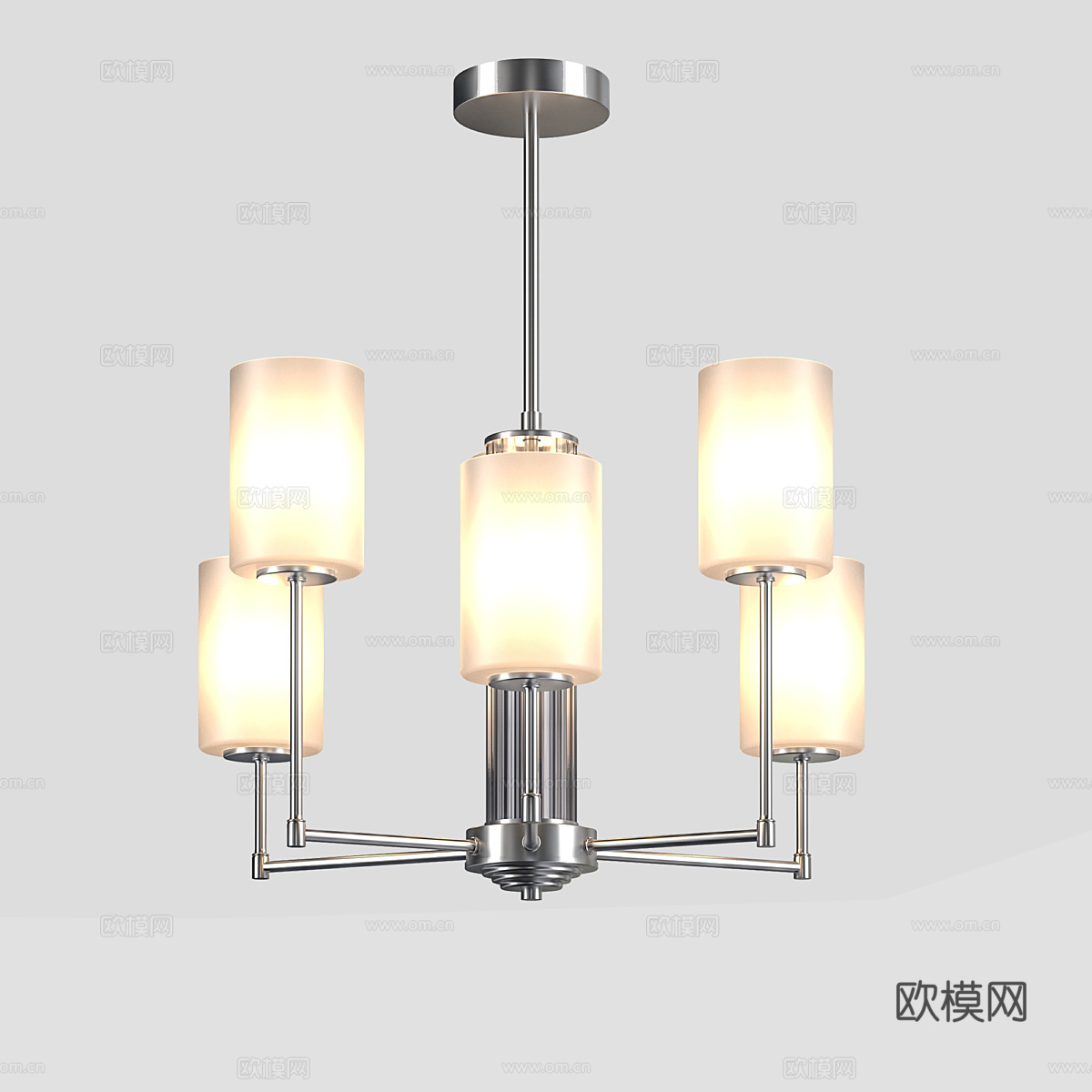 现代简约轻奢吊灯 吊灯 简约吊灯 餐厅吊灯 客厅吊灯3d模型
