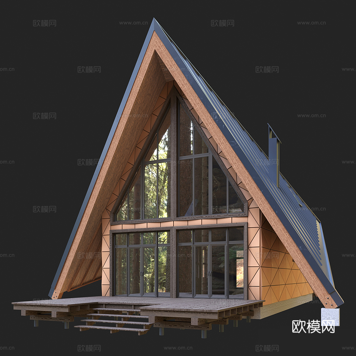 房子建筑3d模型