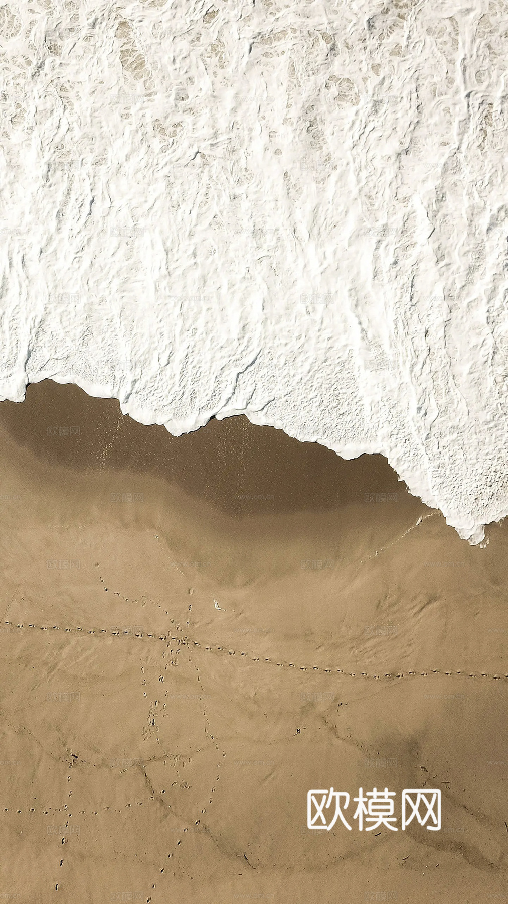 高清现代侘寂风肌理装饰画