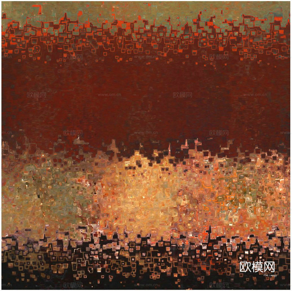现代抽象画装饰画