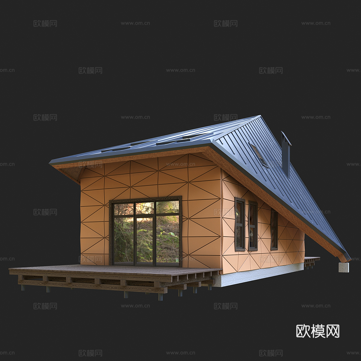 房子建筑3d模型