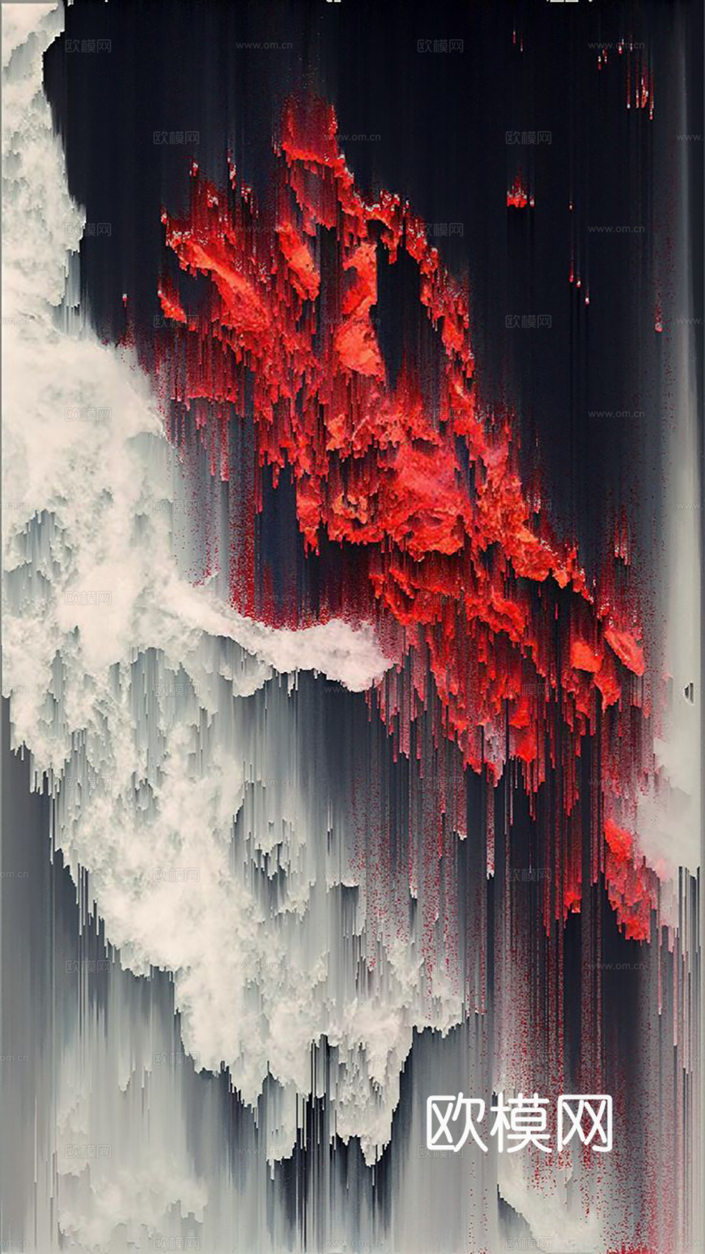 现代简约抽象装饰画