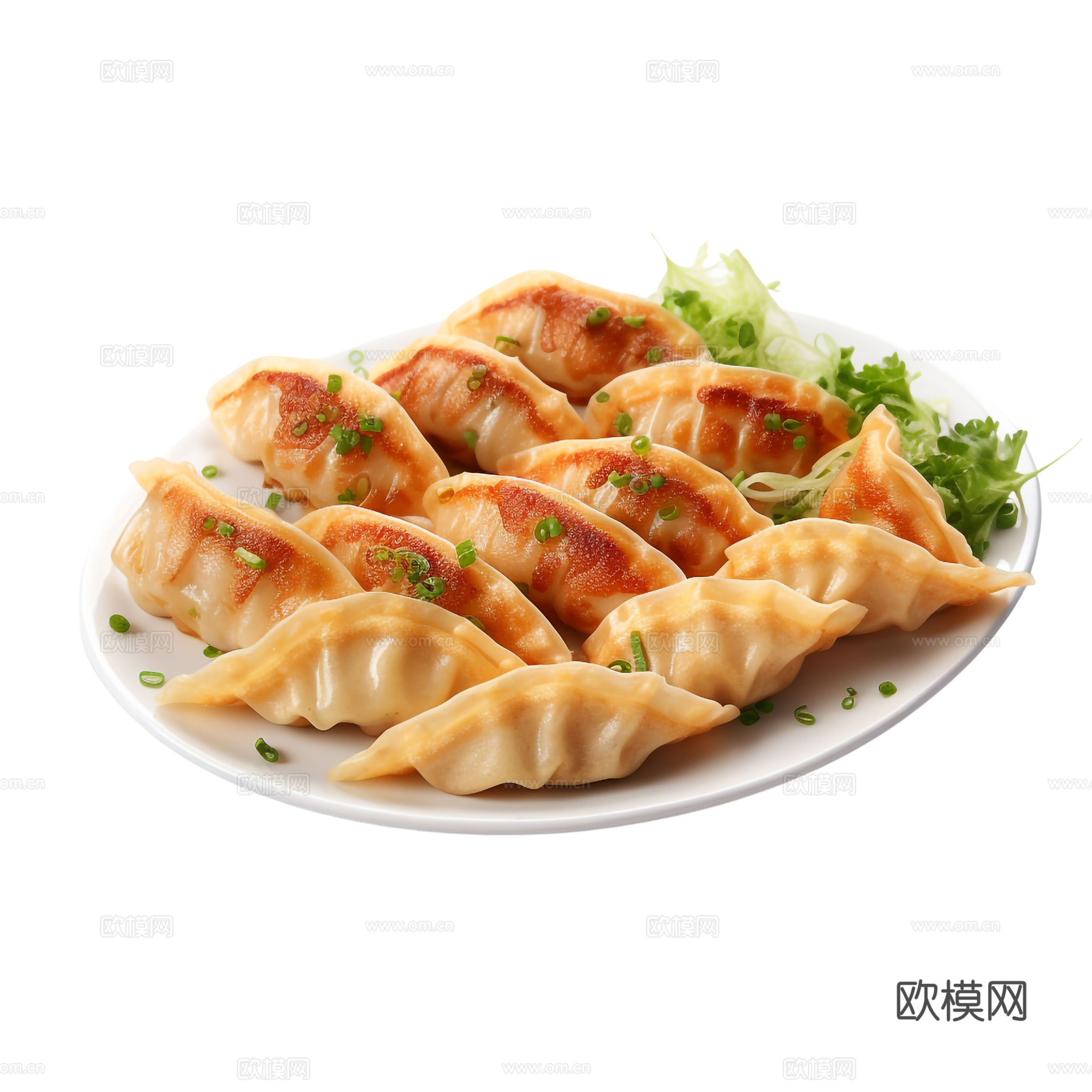 免抠水饺 煎饺