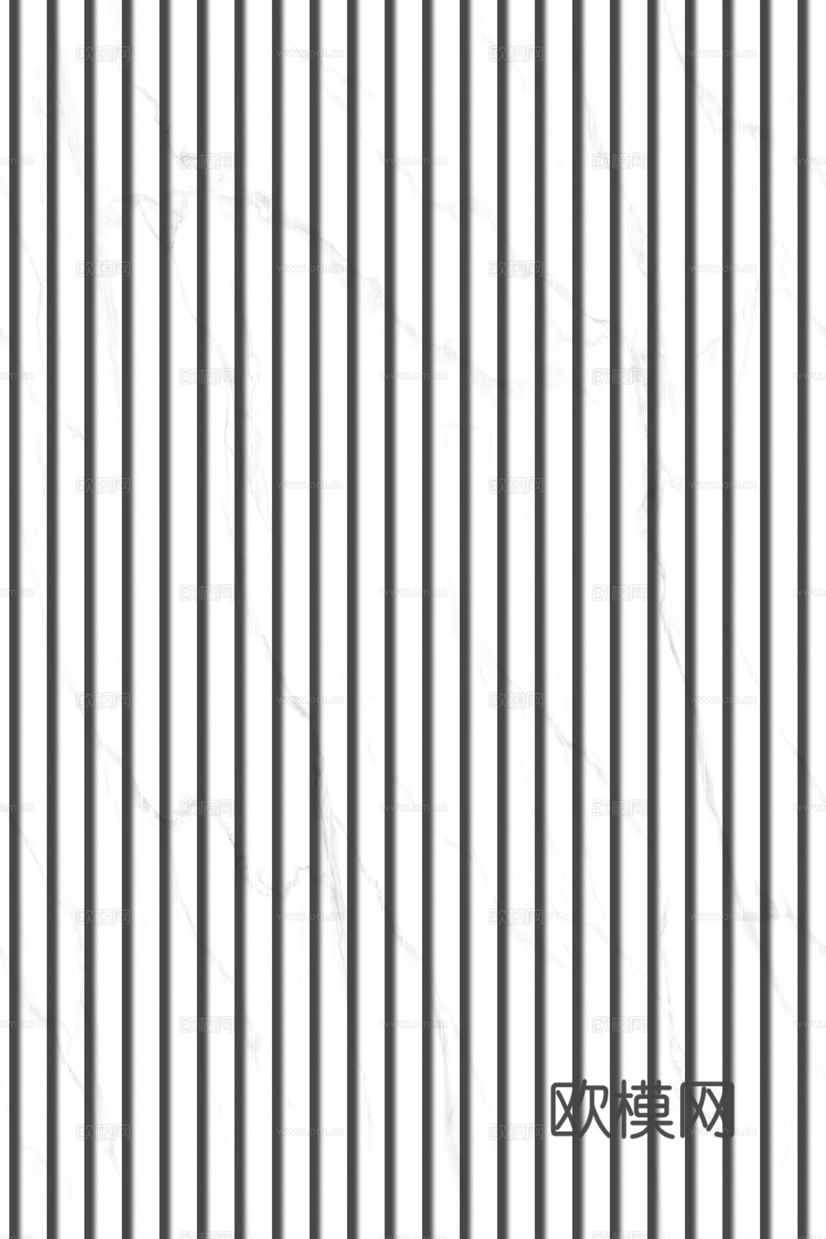 岩板石纹拉槽格栅长城板下载（渲染图1）