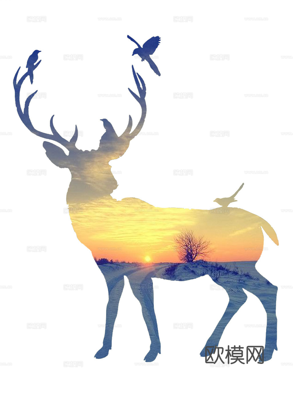 现代简约轻奢装饰画下载