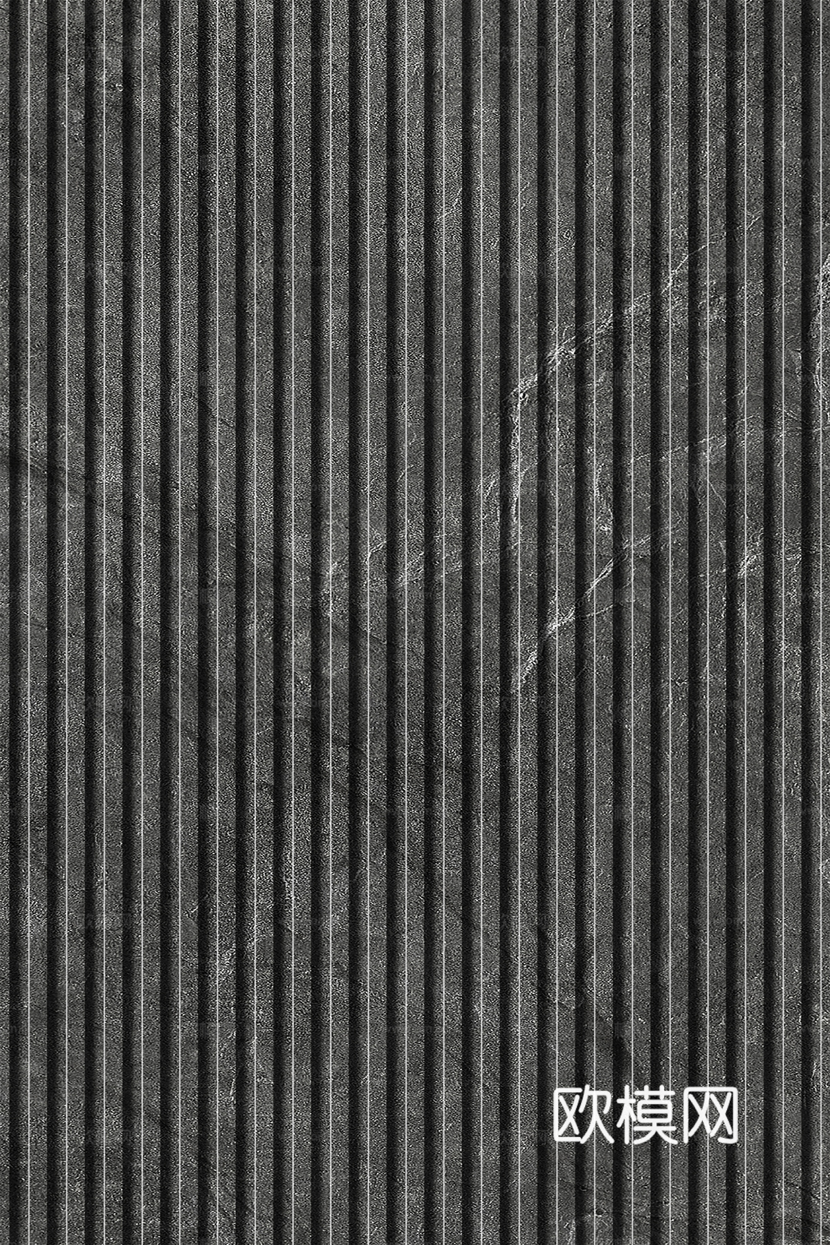 岩板石纹拉槽格栅长城板下载（渲染图5）