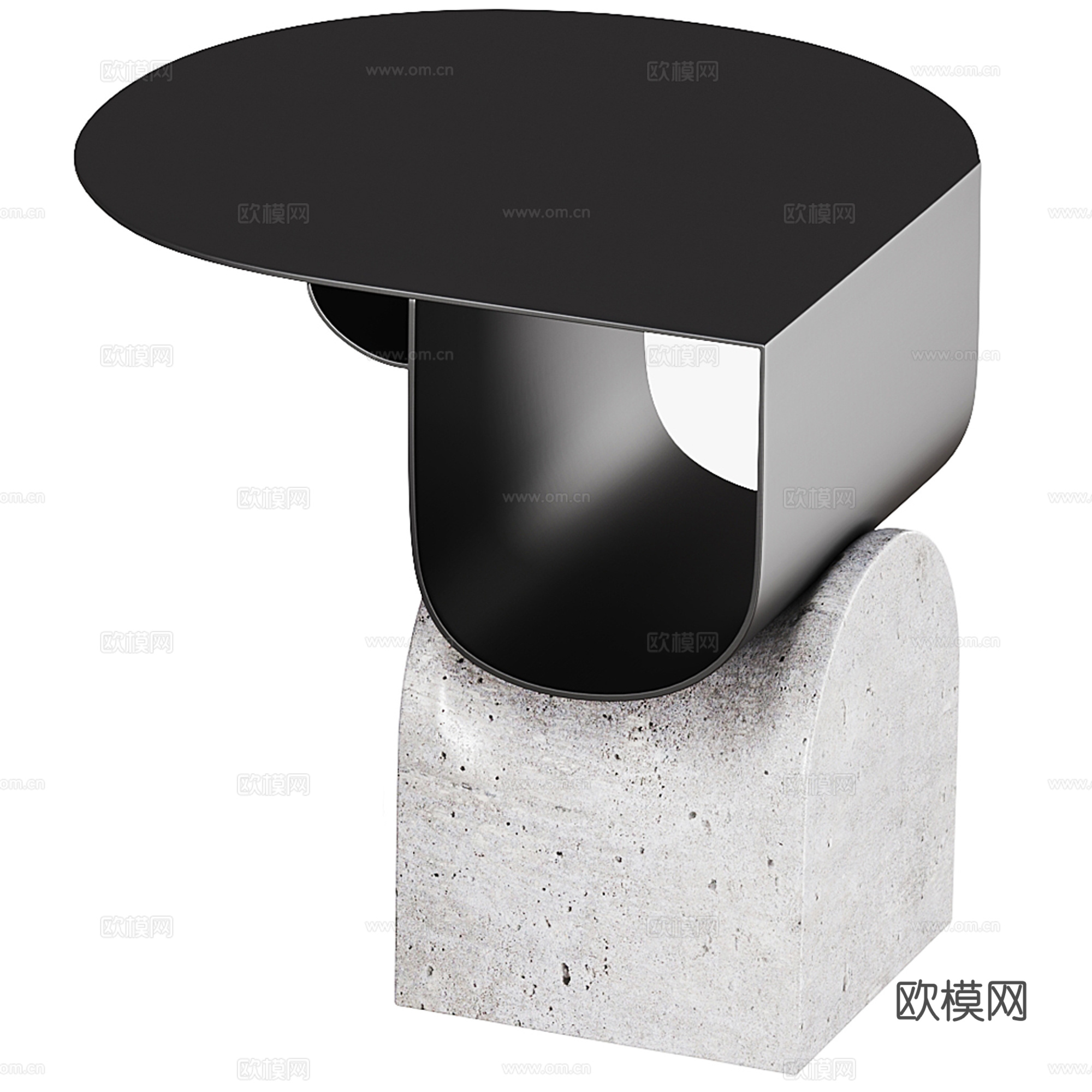现代客厅 装饰柜 书柜 储物柜3d模型