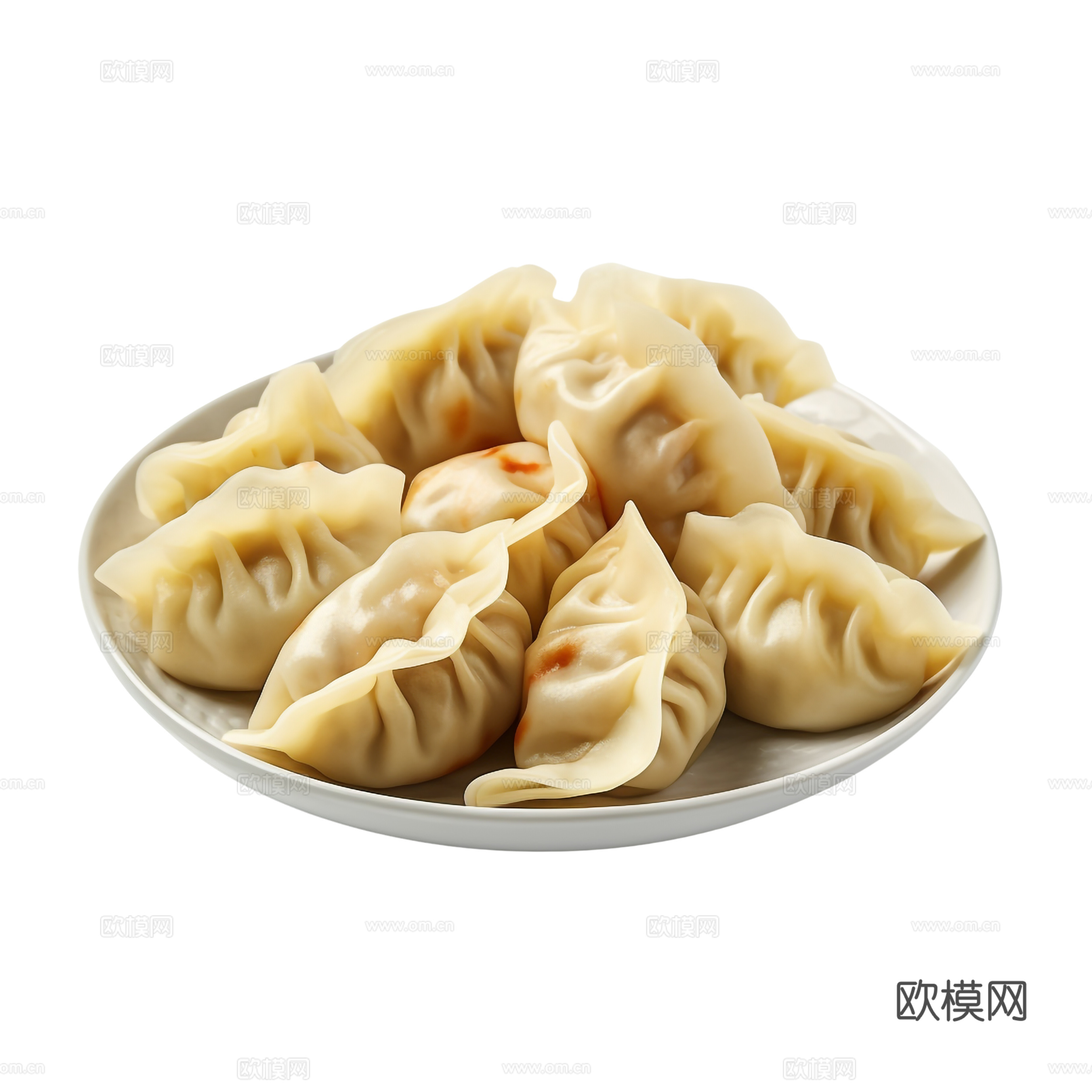 免抠水饺 煎饺