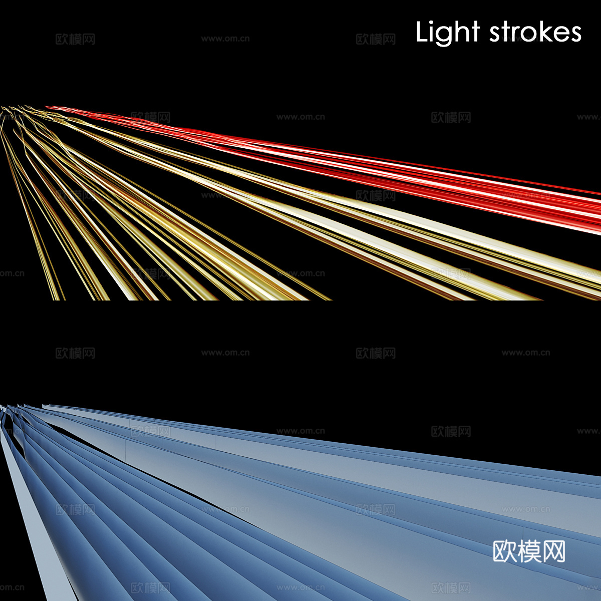 现代商业建筑外观3d模型