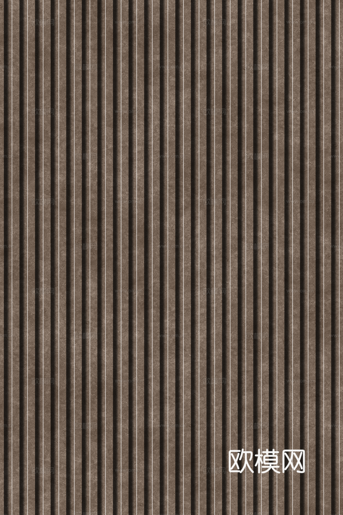 岩板石纹拉槽格栅长城板下载（渲染图4）