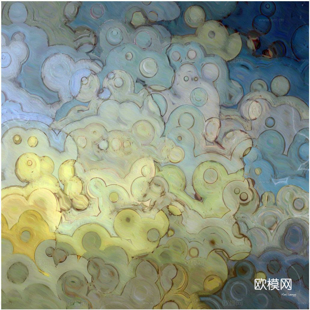 现代抽象画装饰画