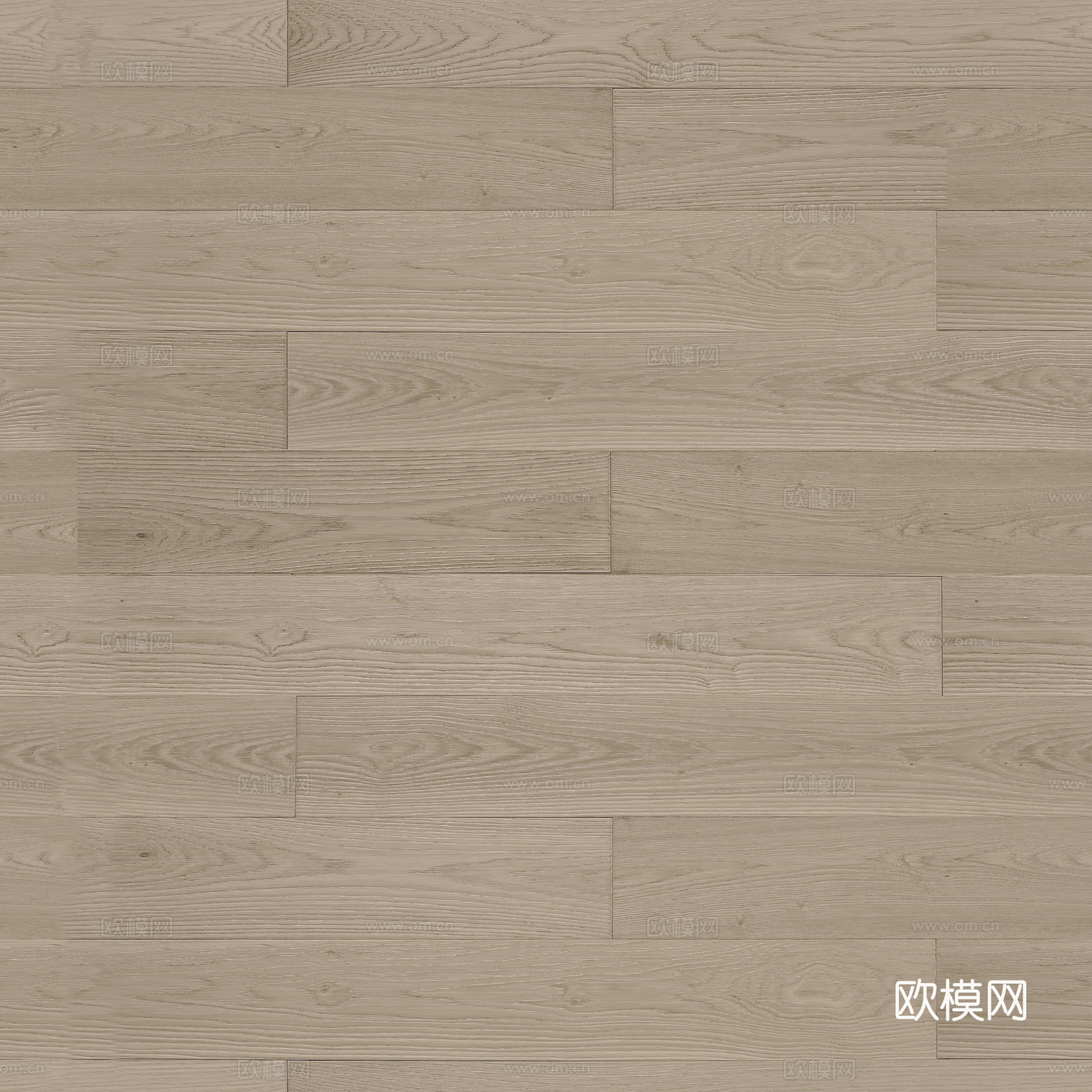 无缝原木橡木实木木地板