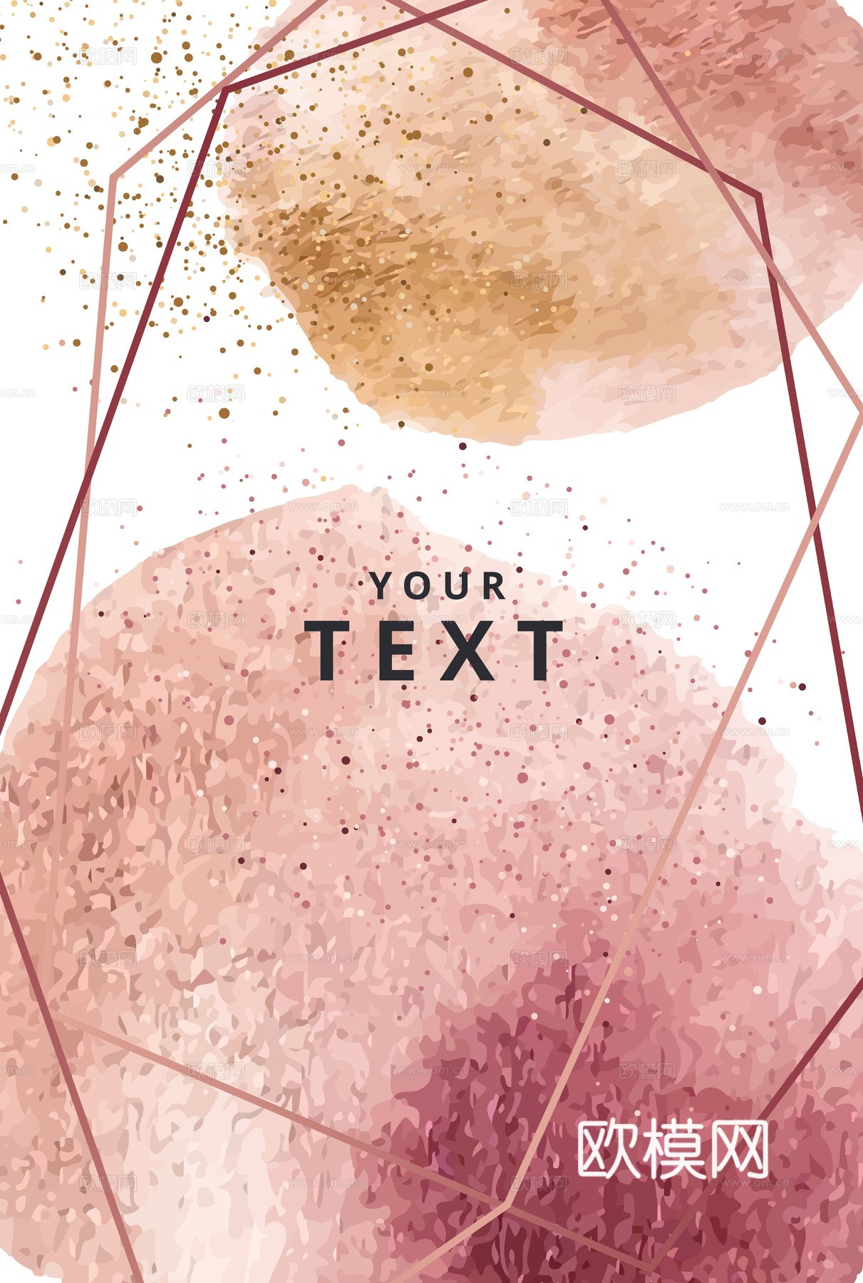 现代北欧简约抽象装饰画下载