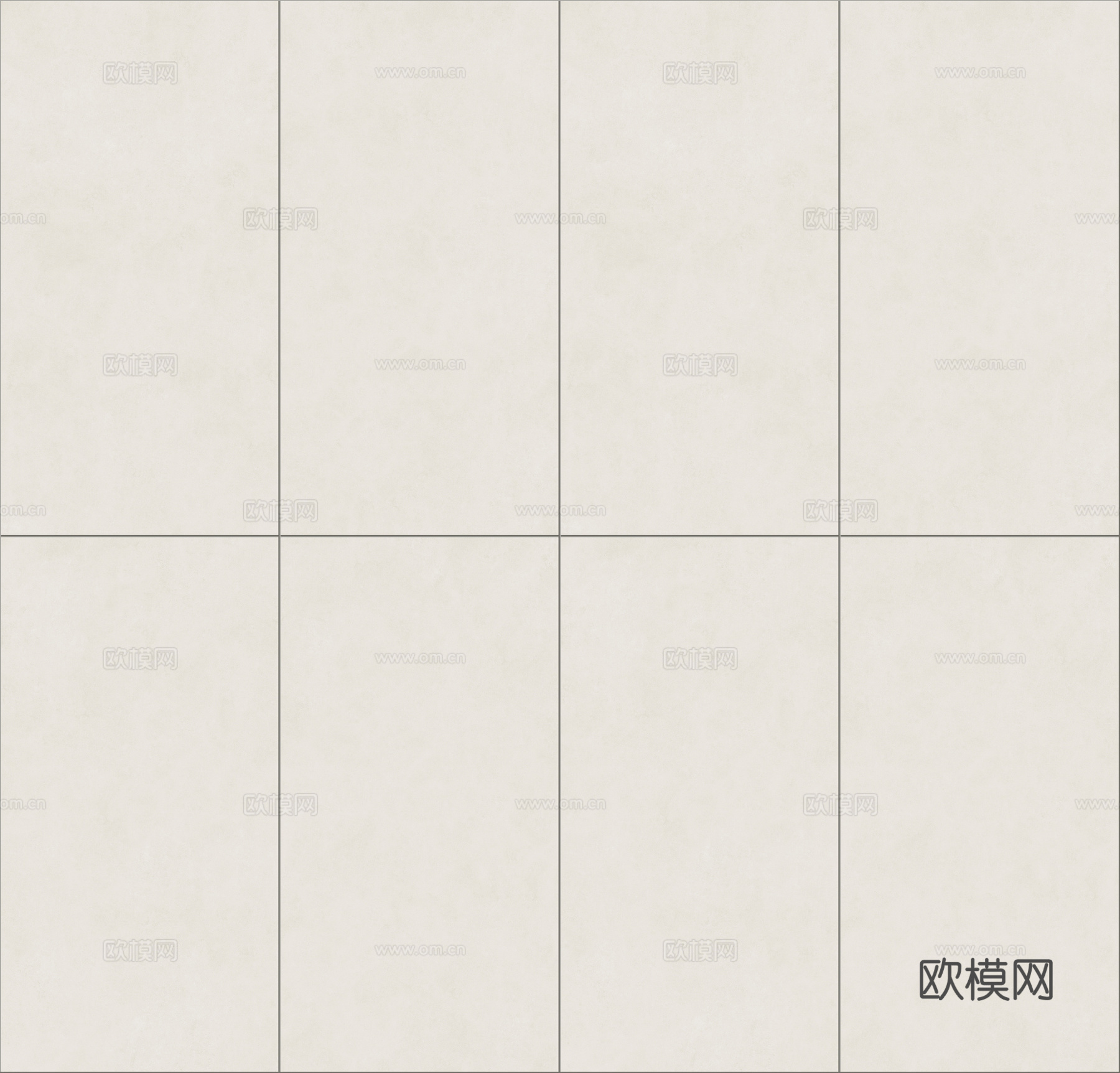 无缝奶油白柔光条形砖贴图