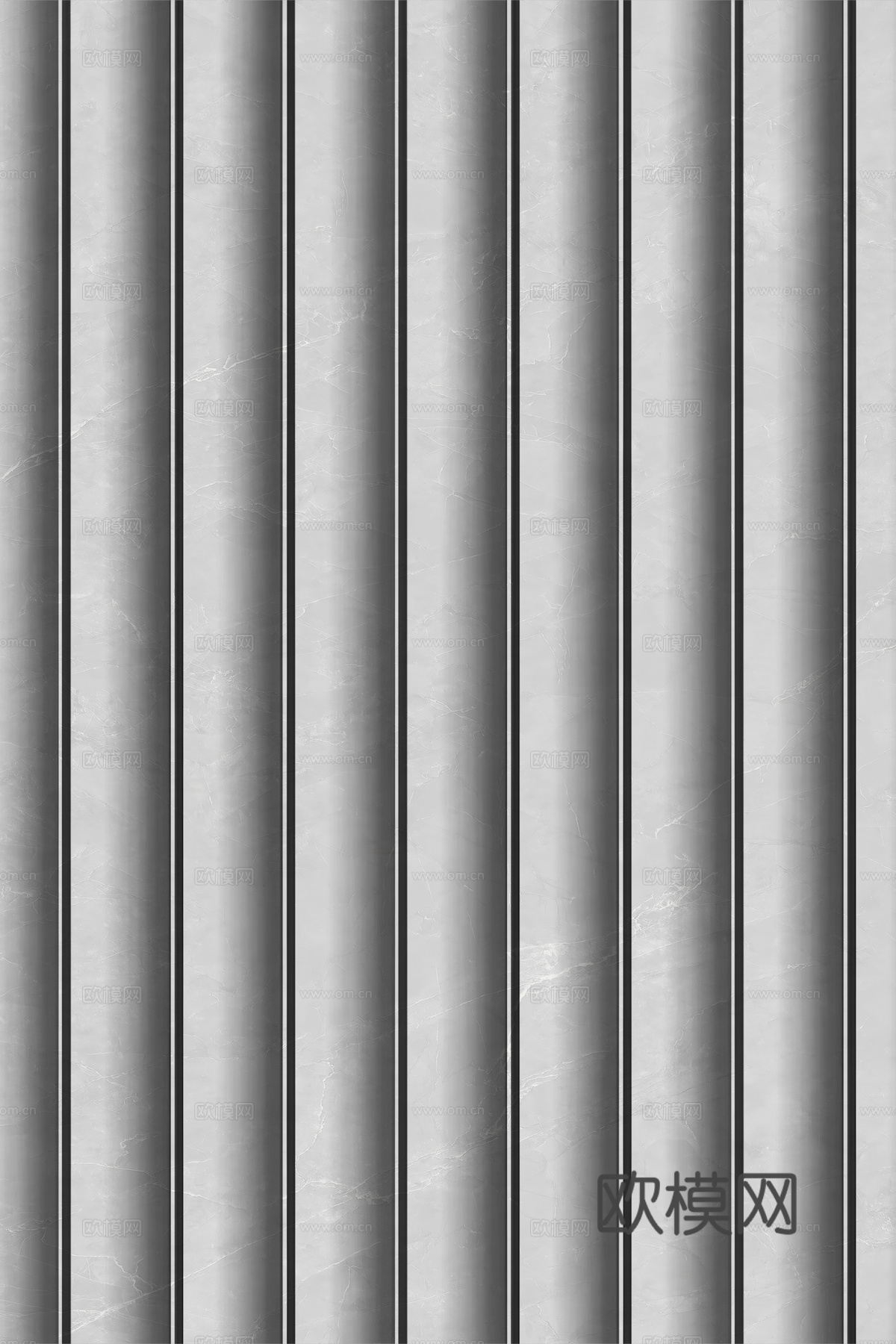 岩板大理石纹波浪艺术背景墙下载（渲染图8）