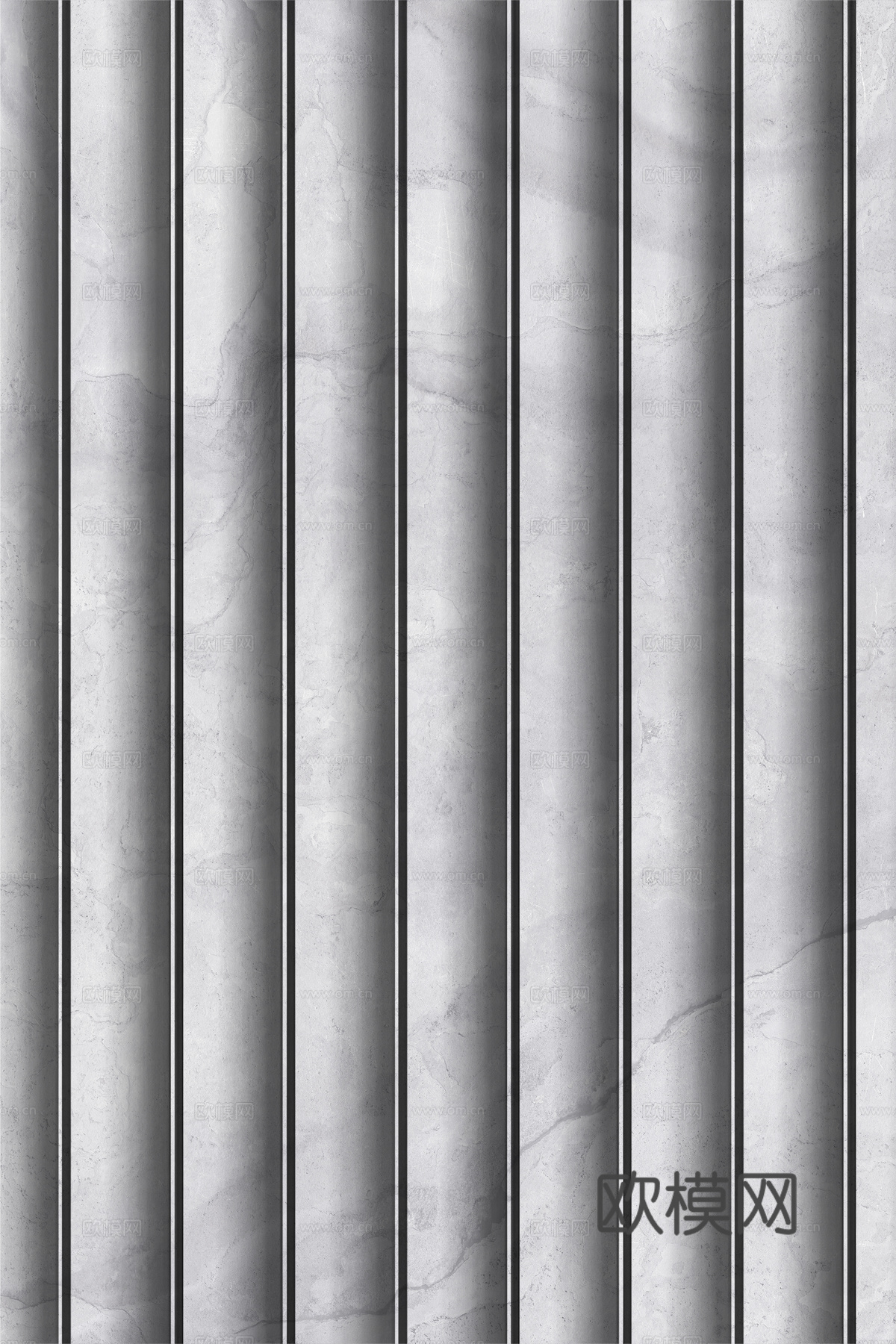 岩板大理石纹波浪艺术背景墙下载（渲染图8）