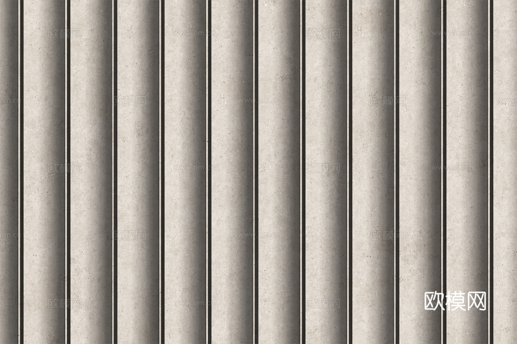 岩板大理石纹波浪艺术背景墙下载（渲染图6）