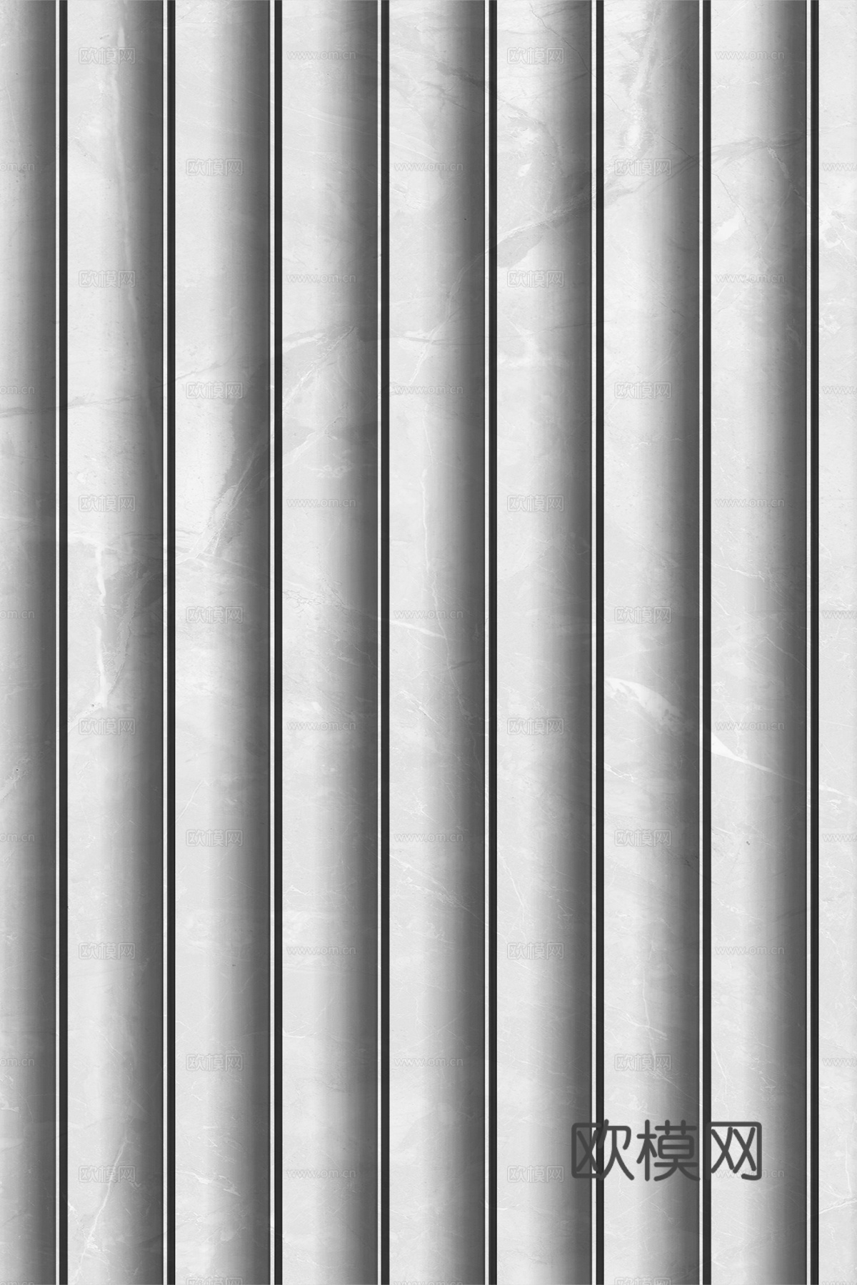 岩板大理石纹波浪艺术背景墙下载（渲染图2）