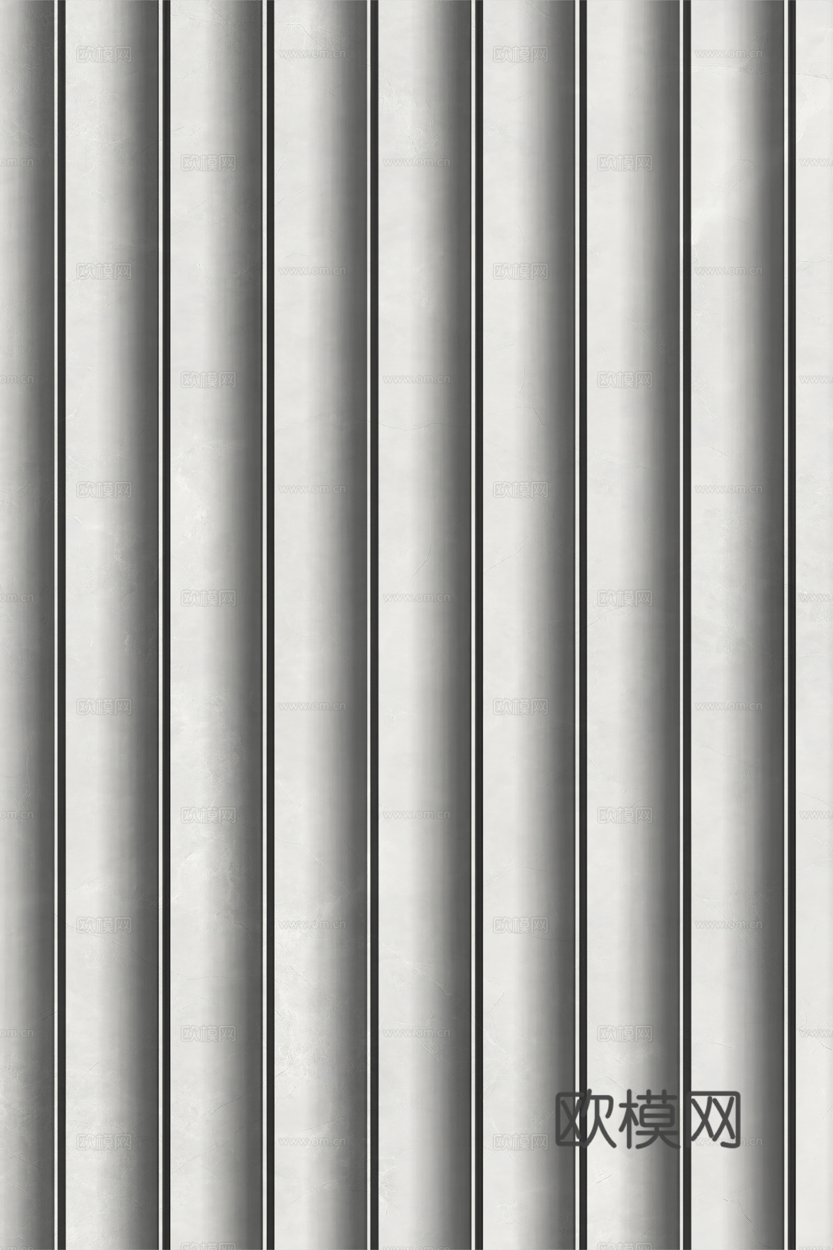 岩板大理石纹波浪艺术背景墙下载（渲染图5）