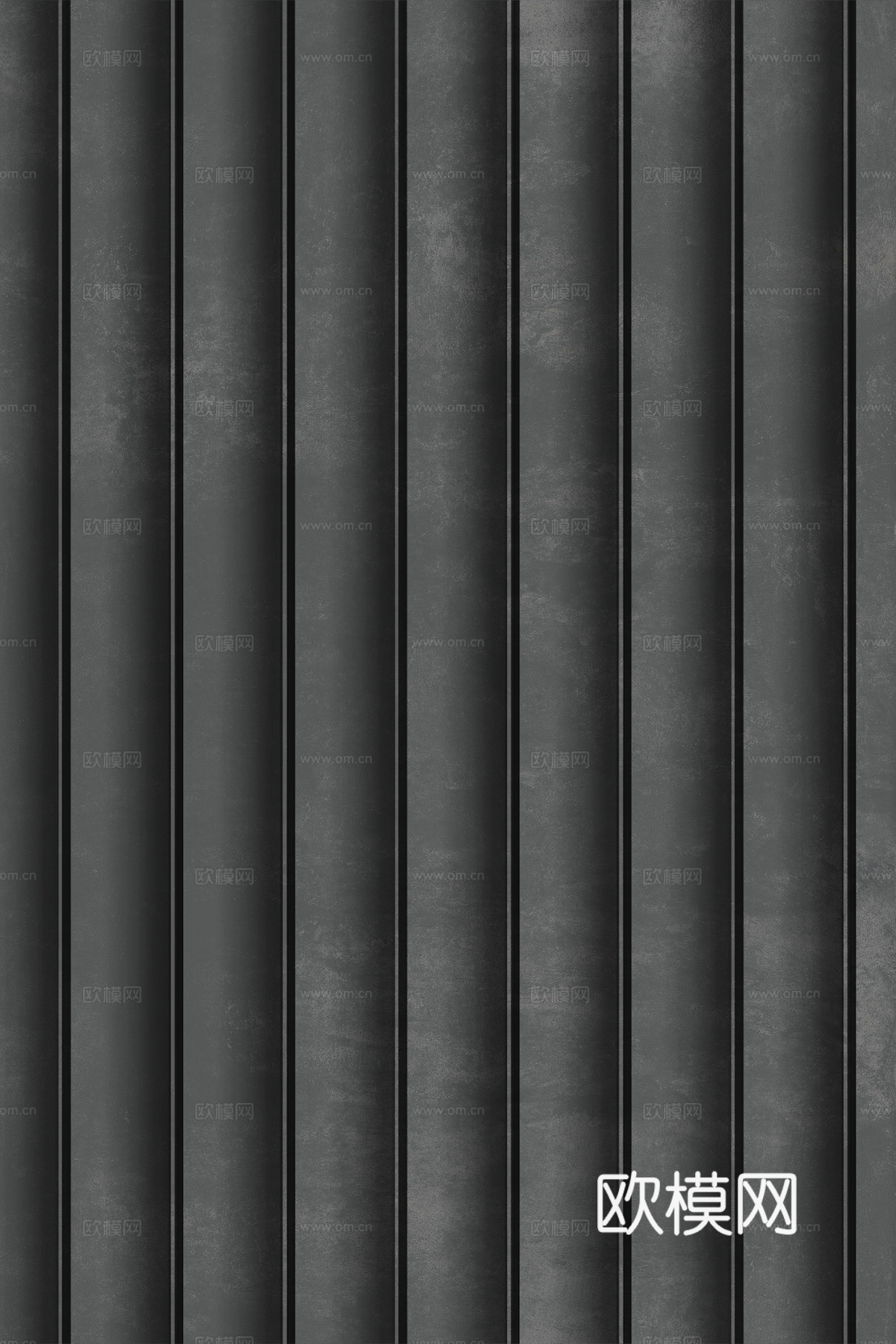 岩板大理石纹波浪艺术背景墙下载（渲染图5）