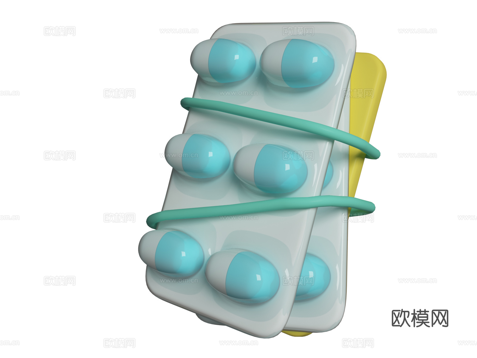 3D卡通 片剂胶囊 Tablets capsules 医疗用3d模型