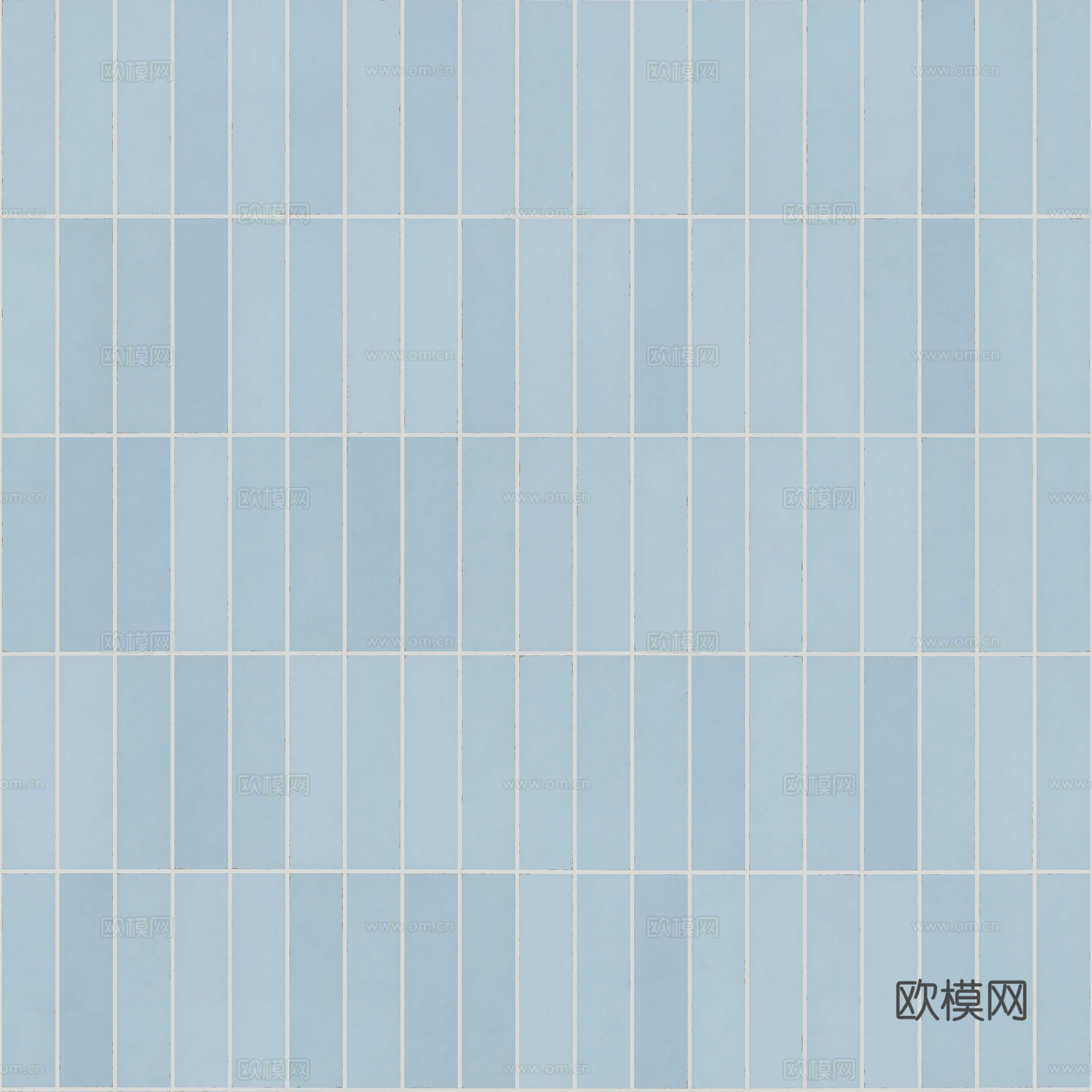 莫兰迪青色条形砖条纹砖贴图