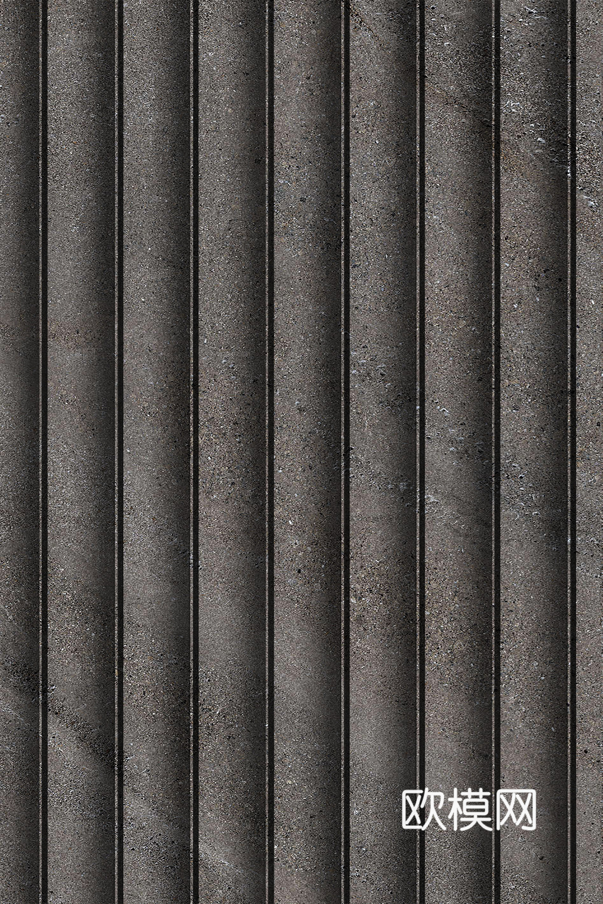 岩板大理石纹波浪艺术背景墙下载（渲染图2）