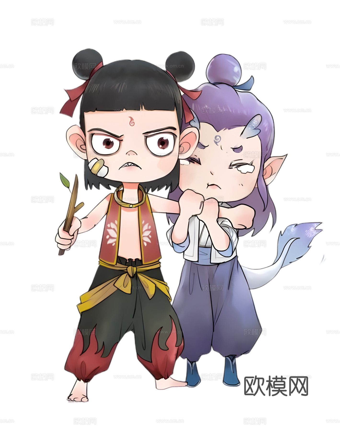 哪吒 壁纸 电影海报 二次元 动漫 卡通下载