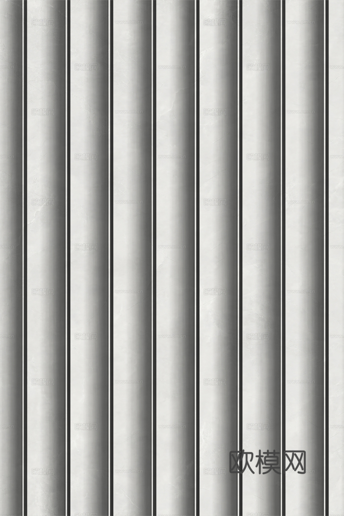 岩板大理石纹波浪艺术背景墙下载（渲染图4）