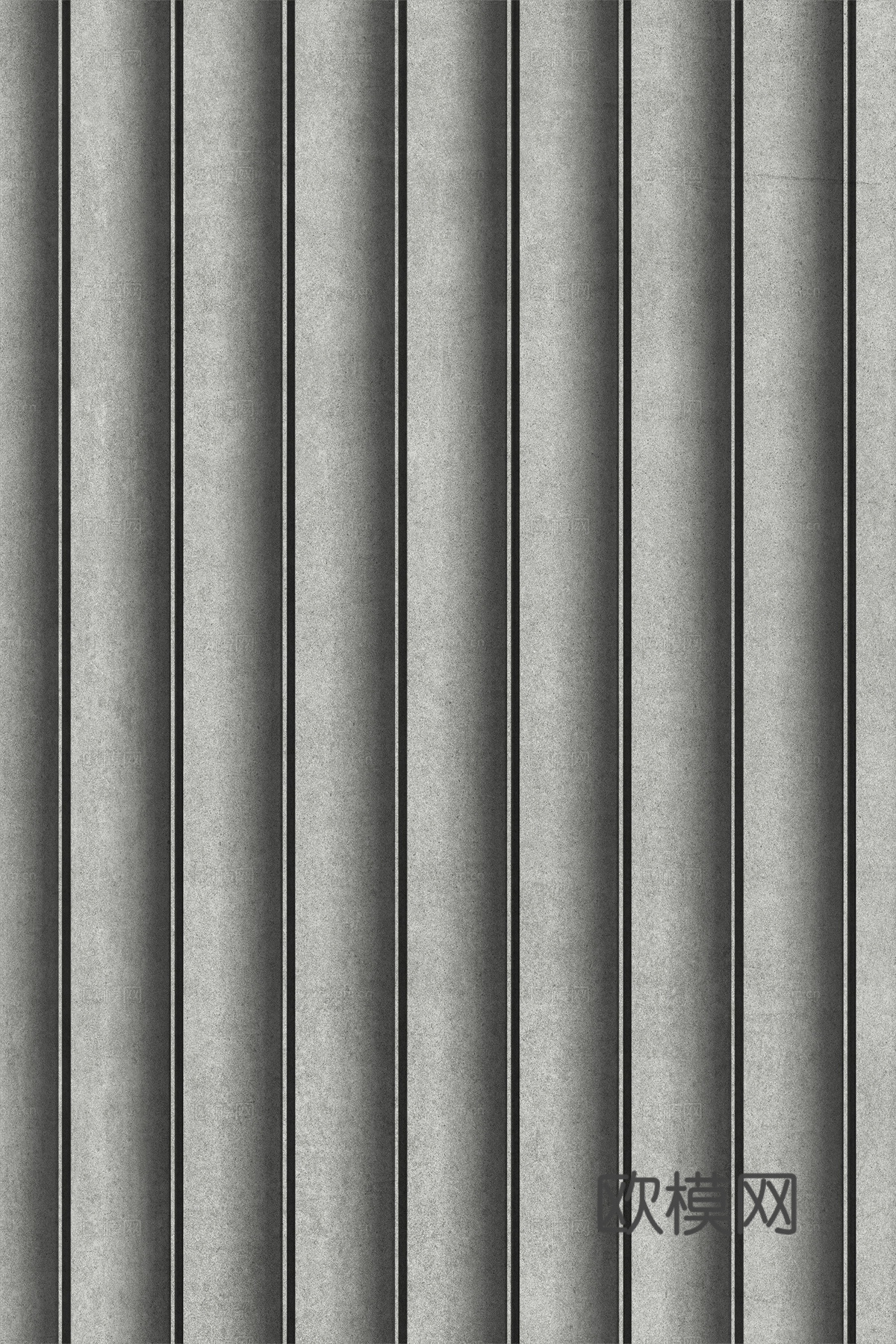 岩板大理石纹波浪艺术背景墙下载（渲染图8）