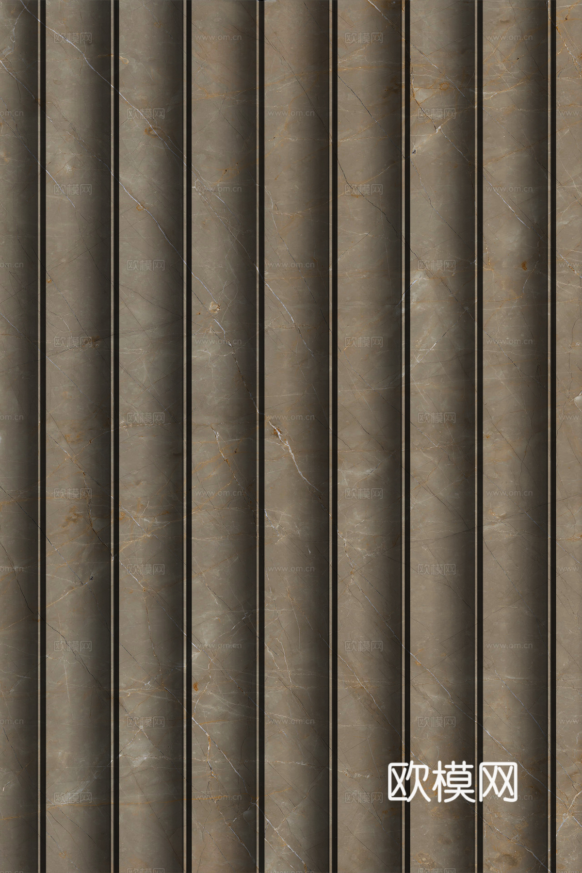 岩板大理石纹波浪艺术背景墙