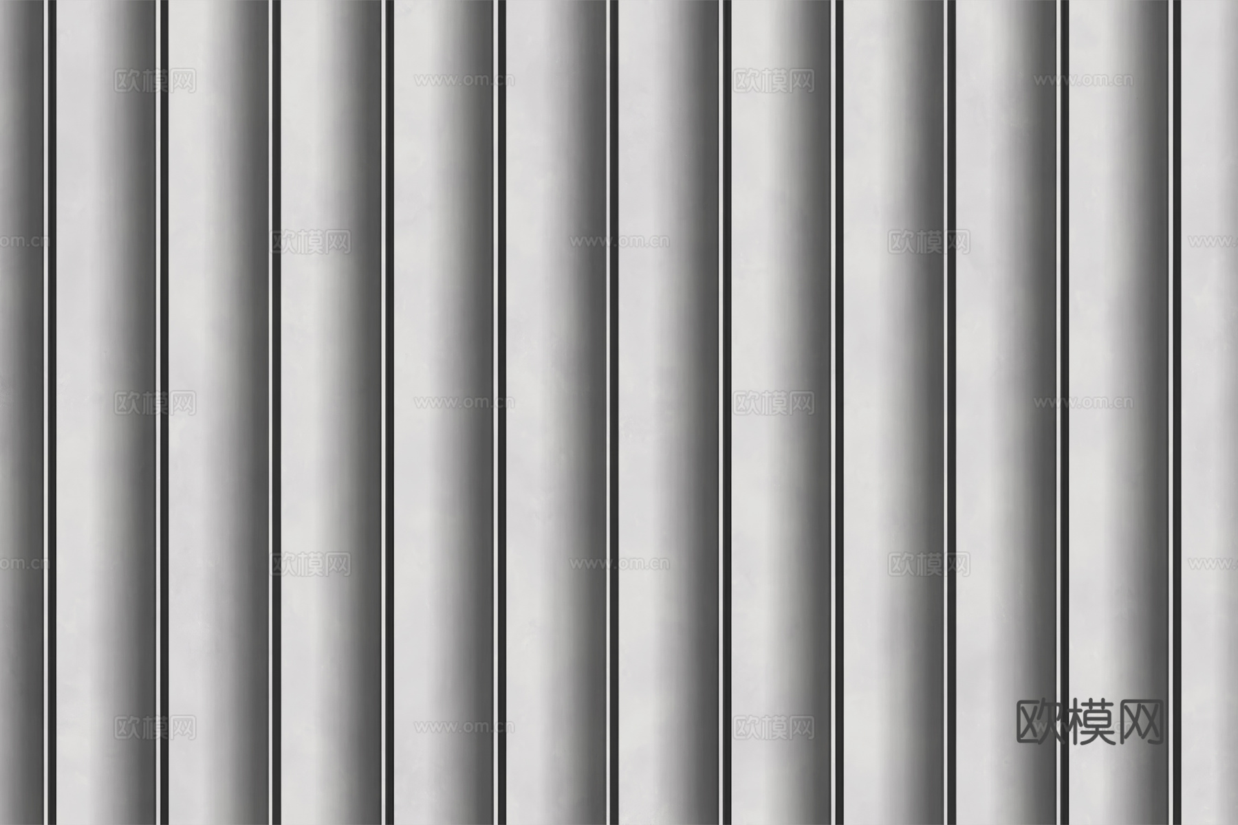 岩板大理石纹波浪艺术背景墙下载（渲染图2）