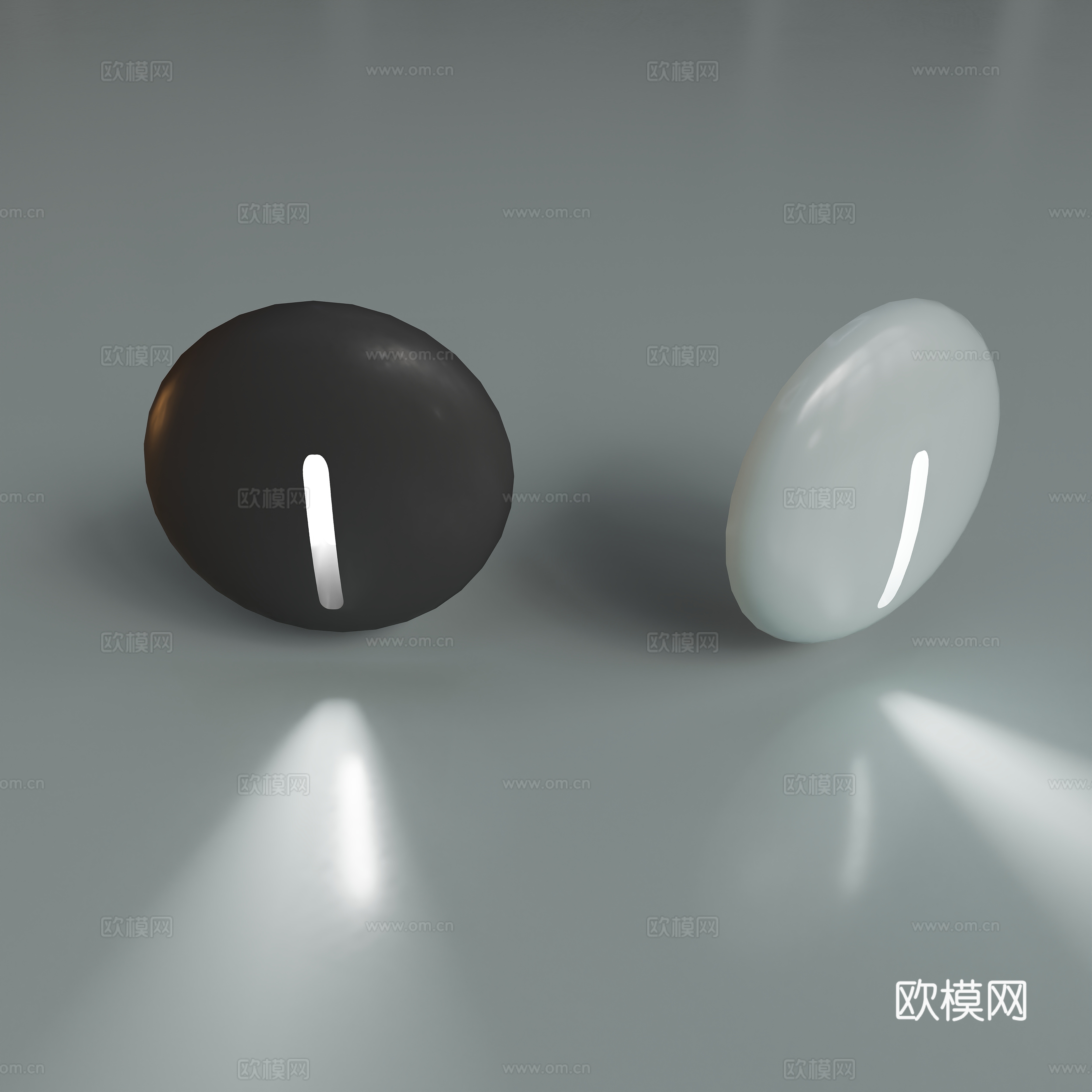 现代夜灯壁灯3d模型