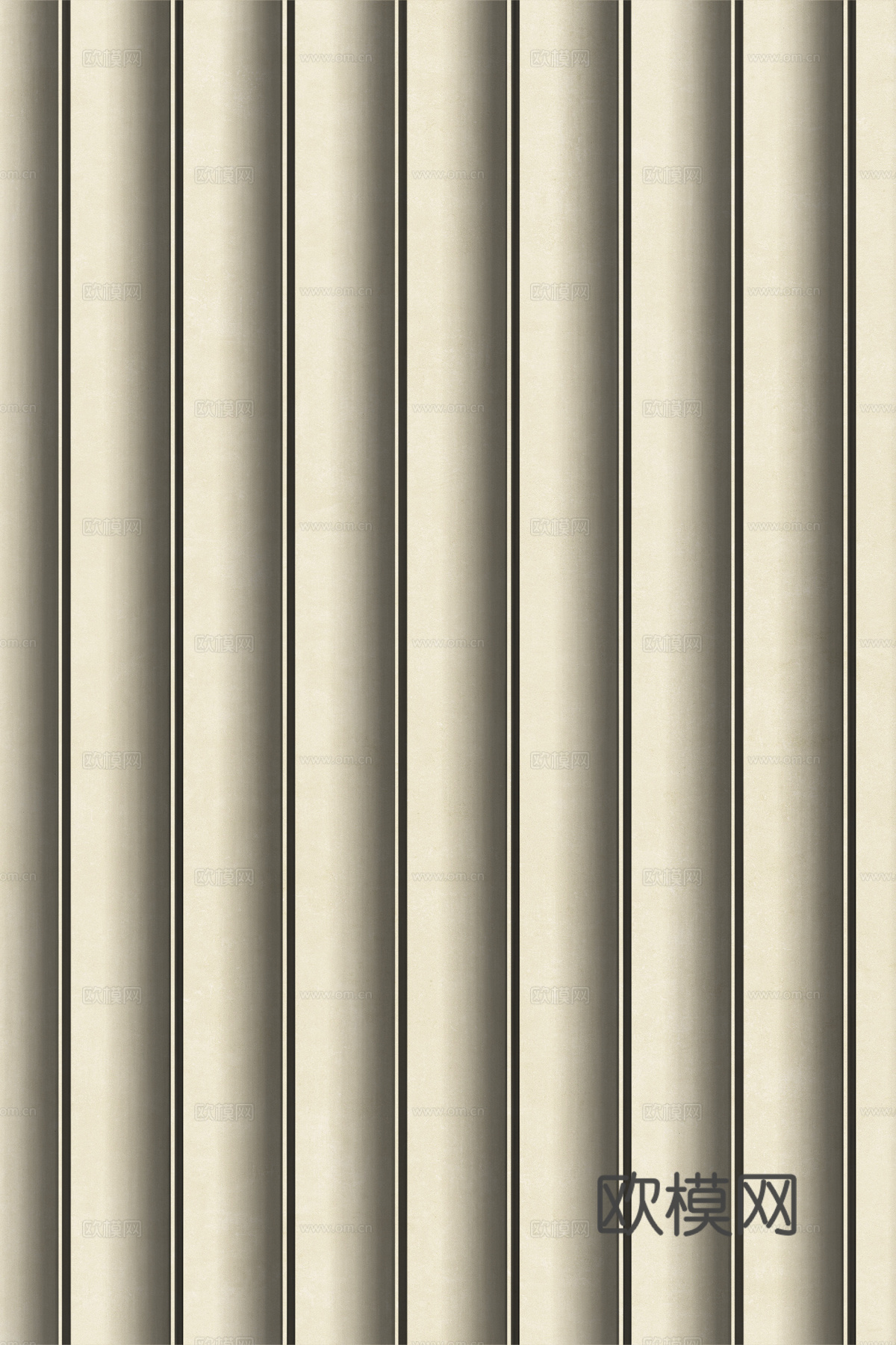 岩板大理石纹波浪艺术背景墙下载（渲染图4）