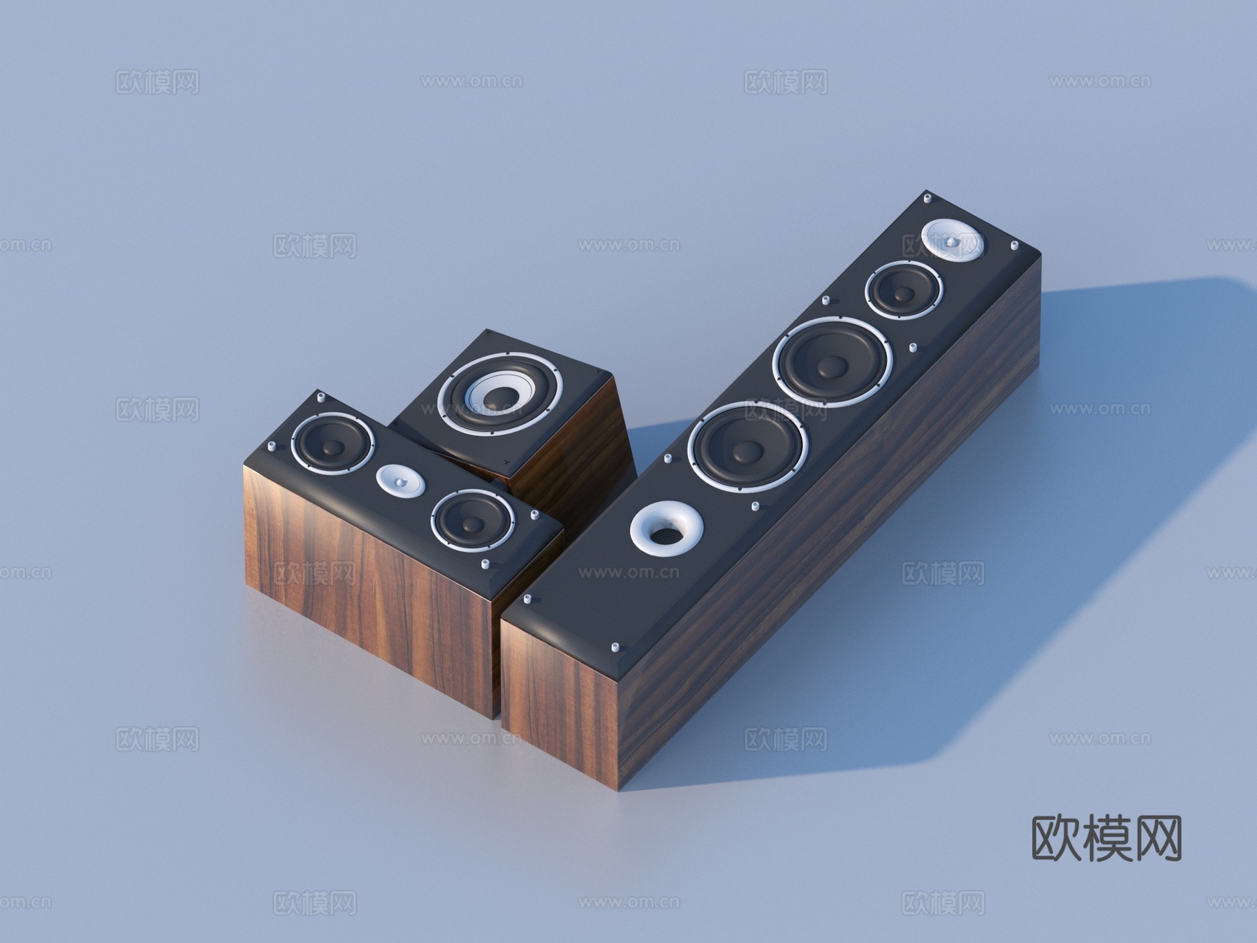 智能音箱 音响 音箱 蓝牙音箱3d模型