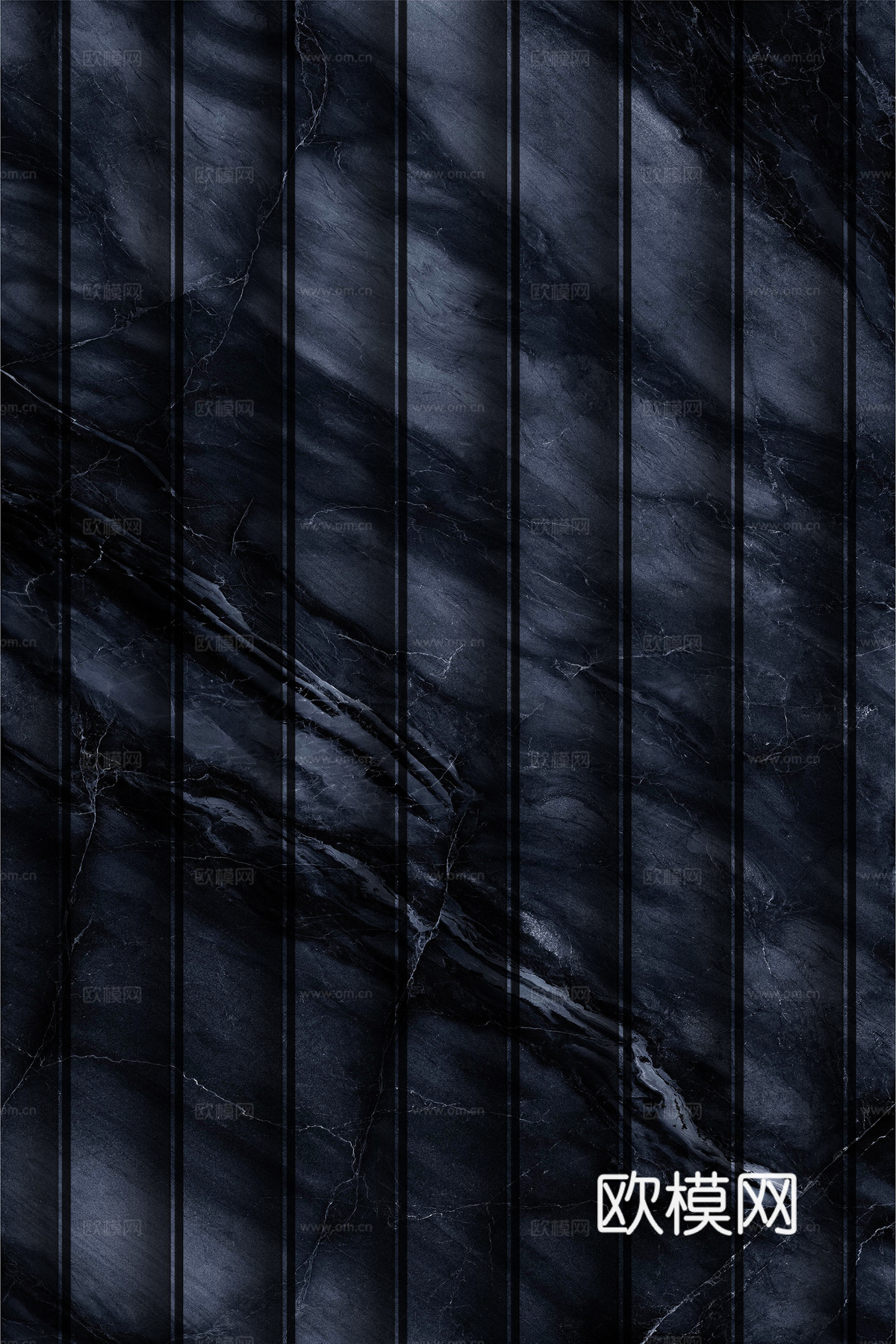 岩板大理石纹波浪艺术背景墙下载（渲染图5）