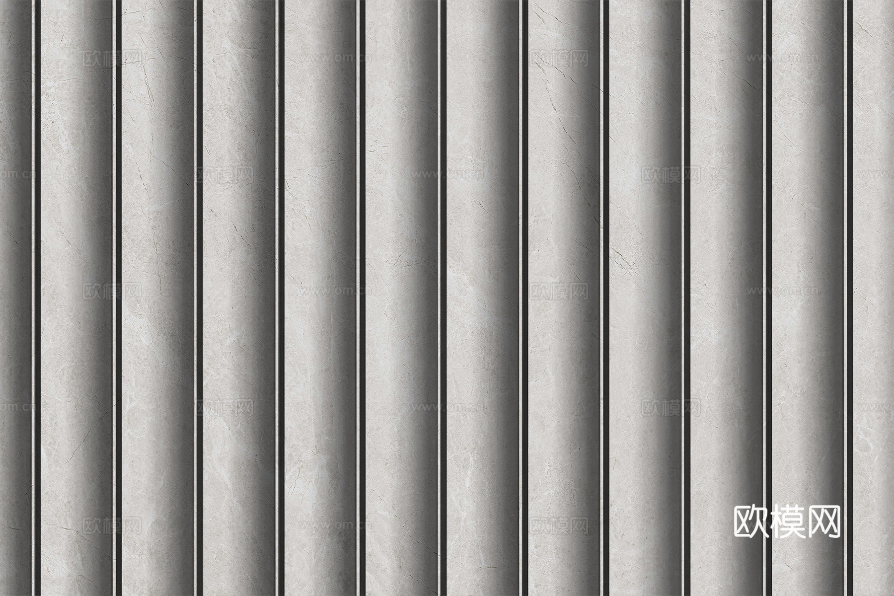 岩板大理石纹波浪艺术背景墙下载（渲染图2）