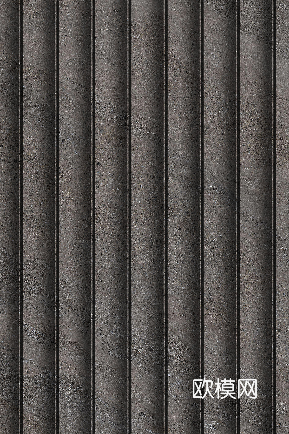 岩板大理石纹波浪艺术背景墙下载（渲染图4）