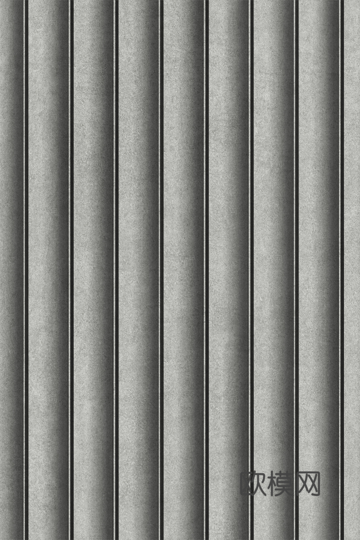 岩板大理石纹波浪艺术背景墙下载（渲染图4）